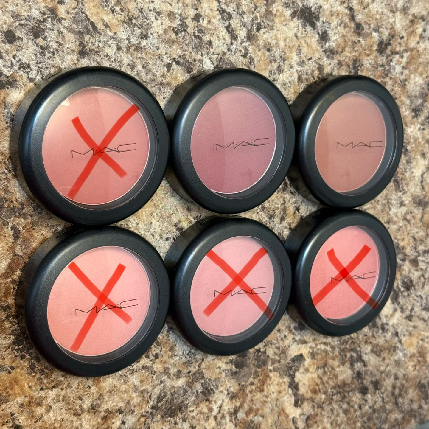 MAC Powder Blush Lot - 2 Shades Left (Best for Deep Skin)