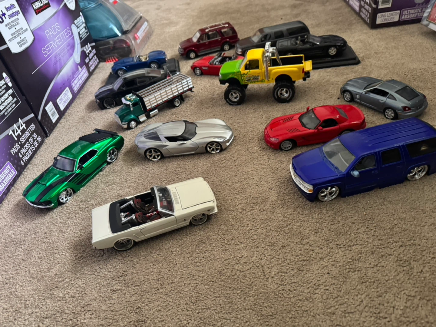 Diecast Cars and Trucks $10 each. 1/24th  scale