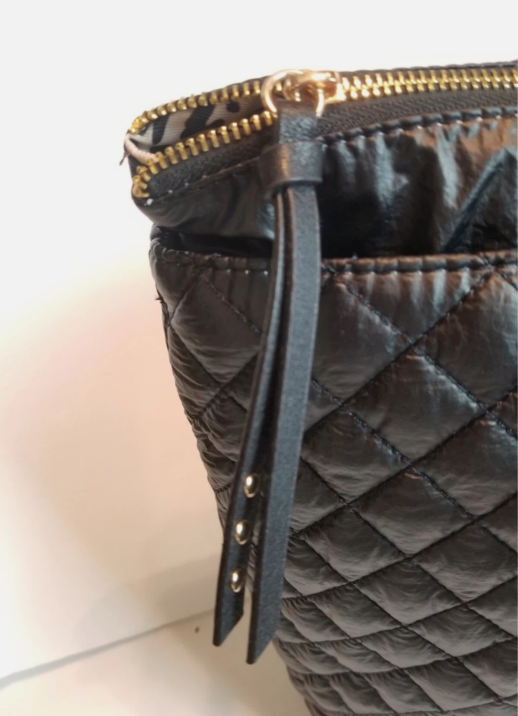 Jessica Simpson Black Quilted Tote Bag - photo 5