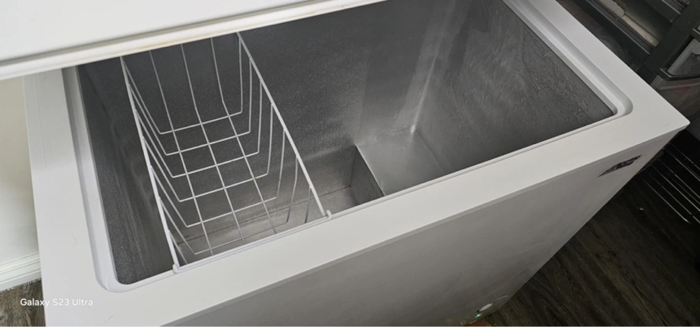 Small White chest Freezer