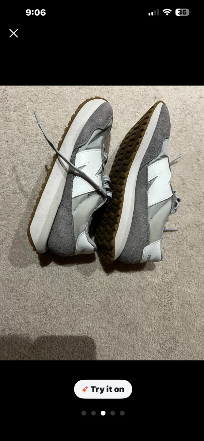 New Balance WS237NM Grey White Sneakers