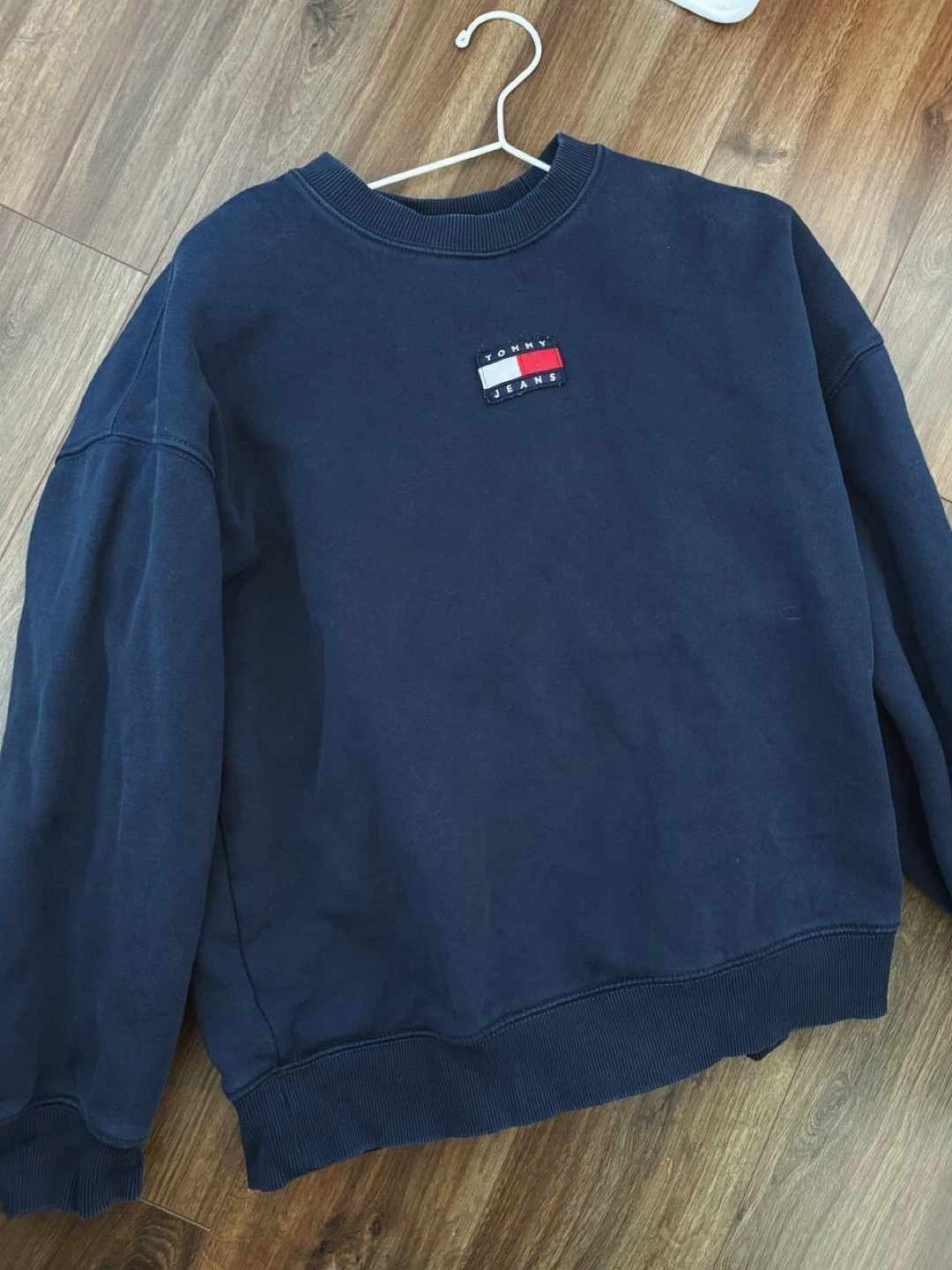 Fleece Sweatshirt in Navy, size M Tommy Hilfiger