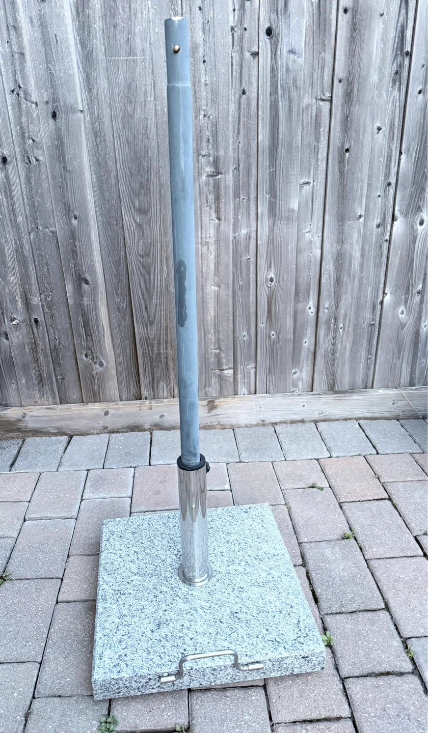 Square Granite Patio Umbrella Base