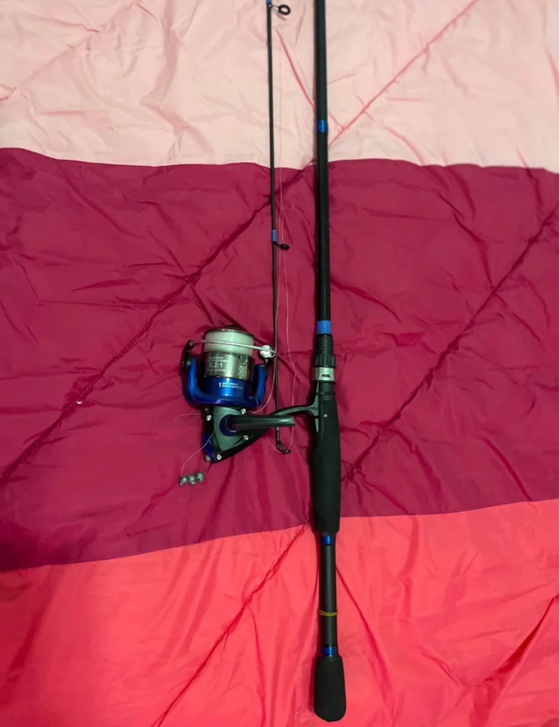 Red Wolf Fishing Rod and Reel Combo - photo 3