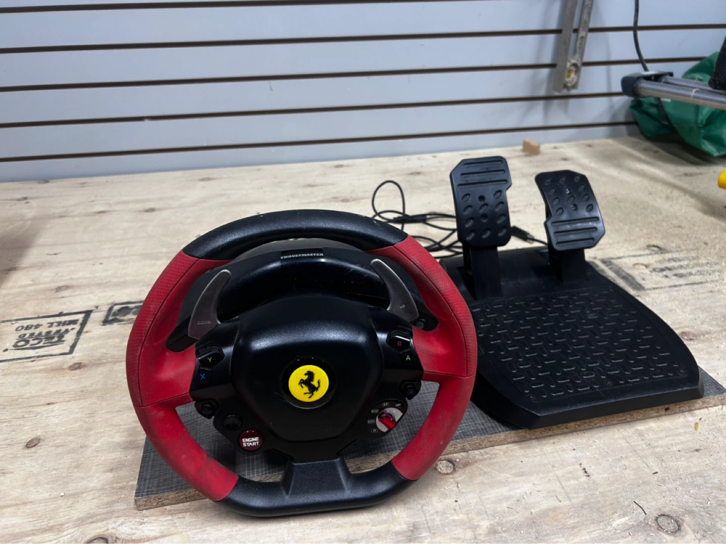 Thrustmaster Ferrari 458 Spider Racing Wheel & Pedals