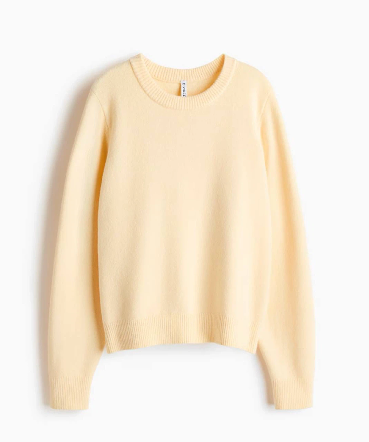 H&M Light Yellow Sweater – Size XL - photo 4