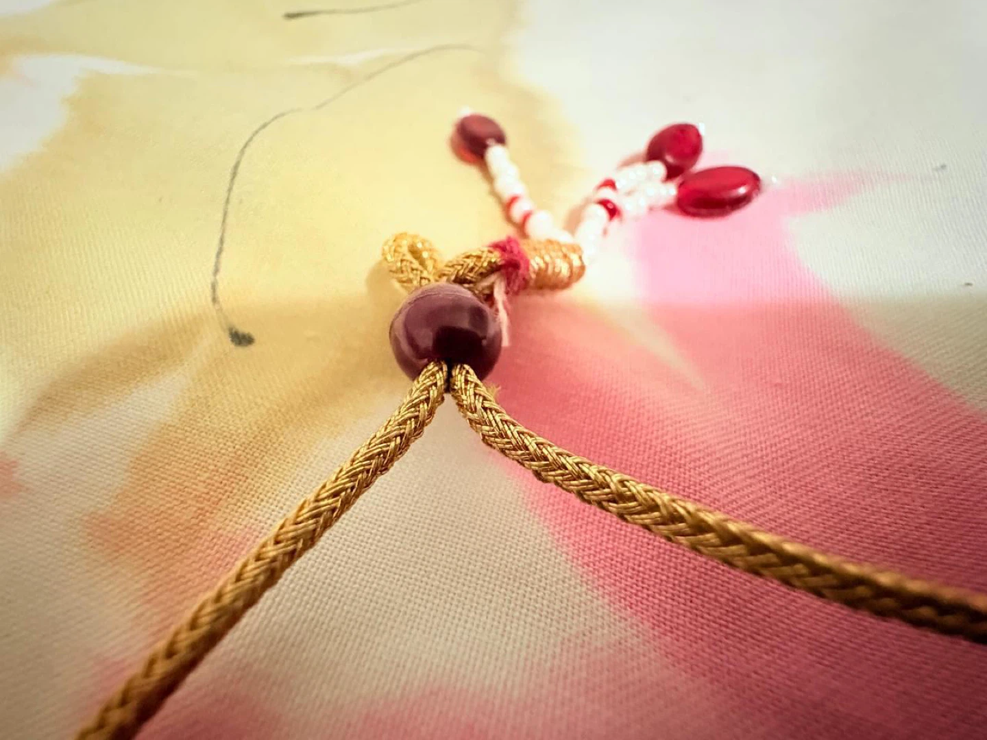 Gold-toned Pearl and Jewel Choker Necklace - photo 4