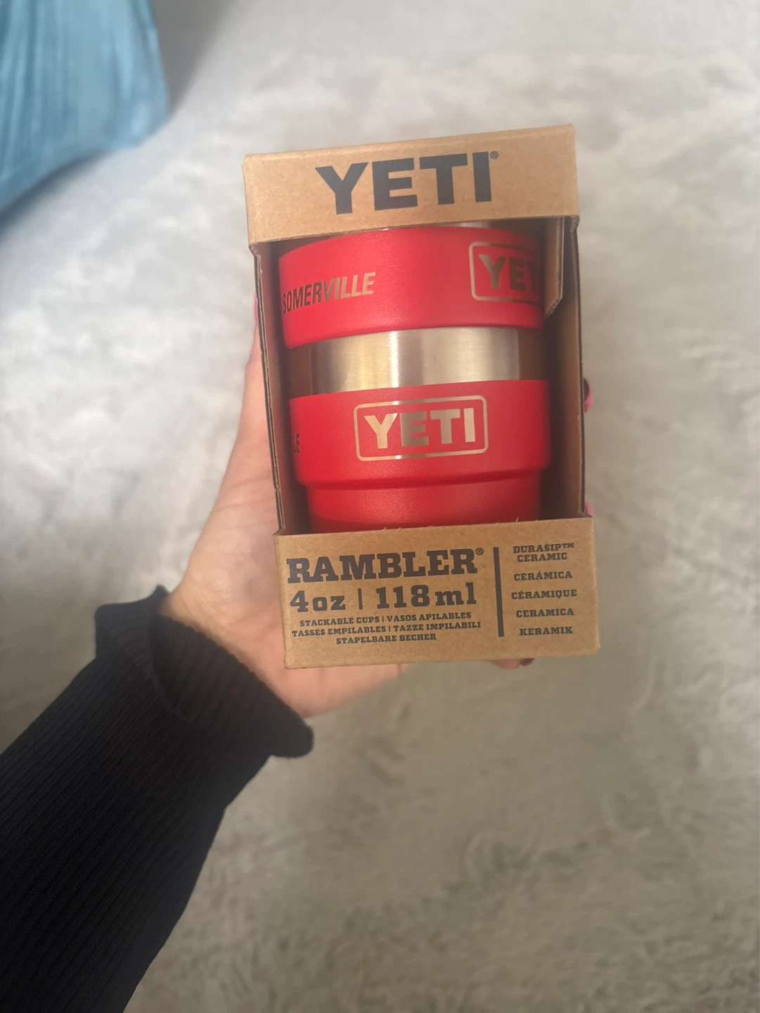 YETI Rambler Stackable Cups - 4 oz - Rescue Red - photo 2