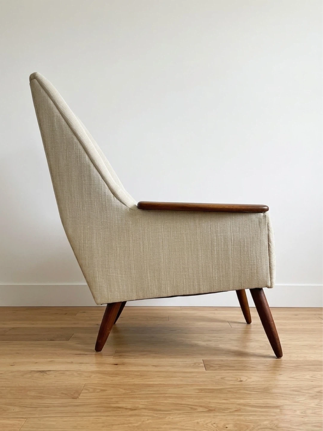 Mid Century Teak Lounge Chair - photo 3