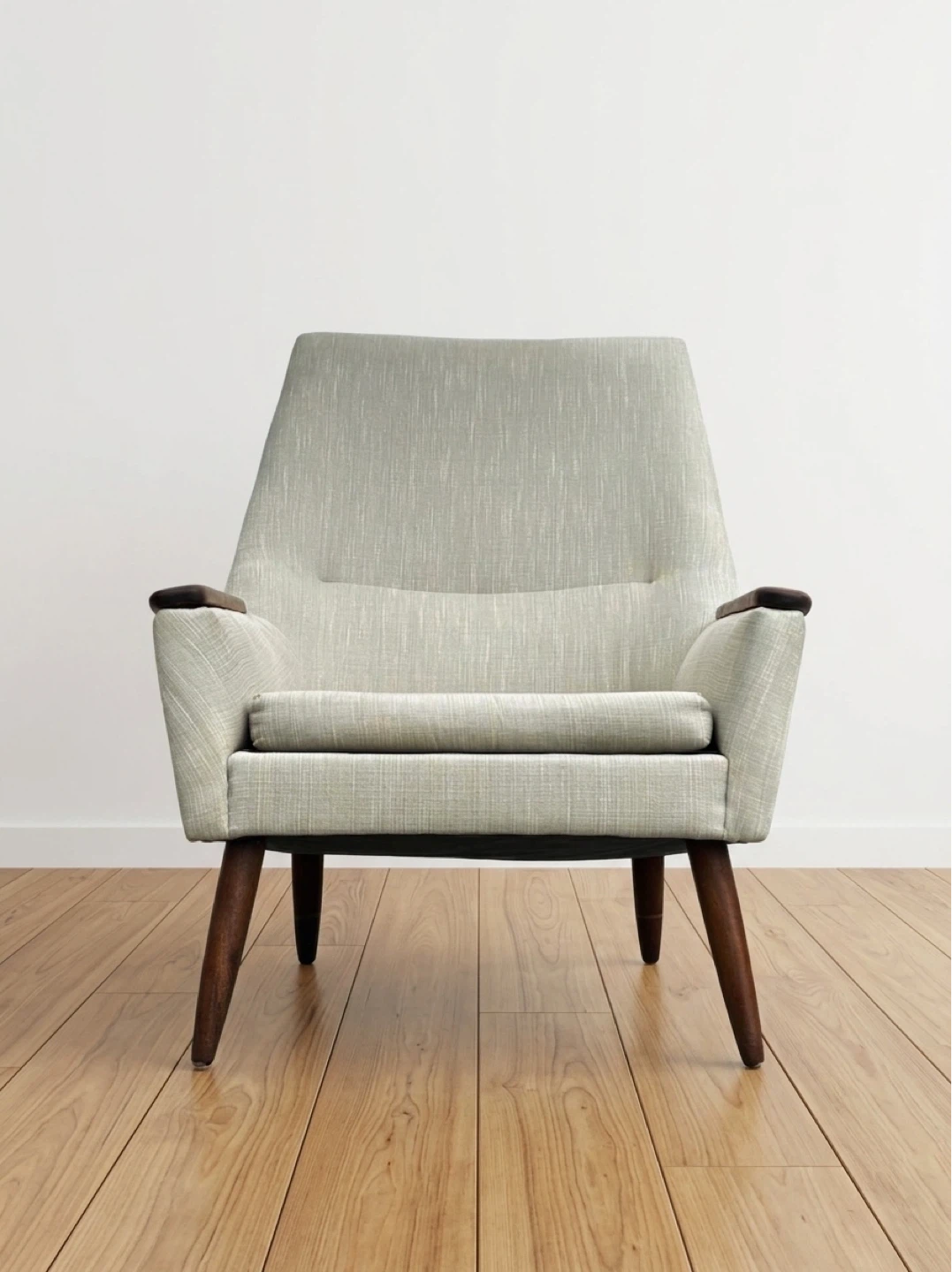 Mid Century Teak Lounge Chair - photo 2