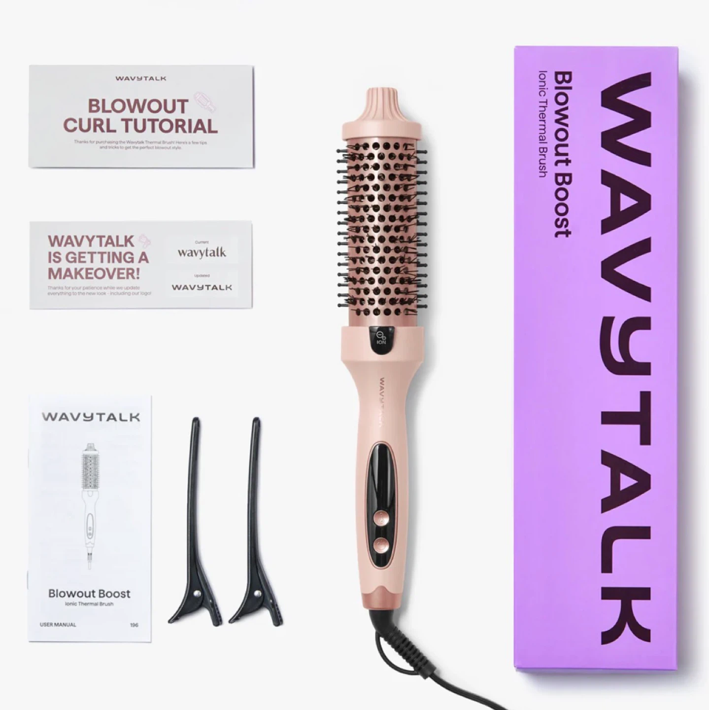 WavyTalk Blowout Boost Ionic Thermal Brush