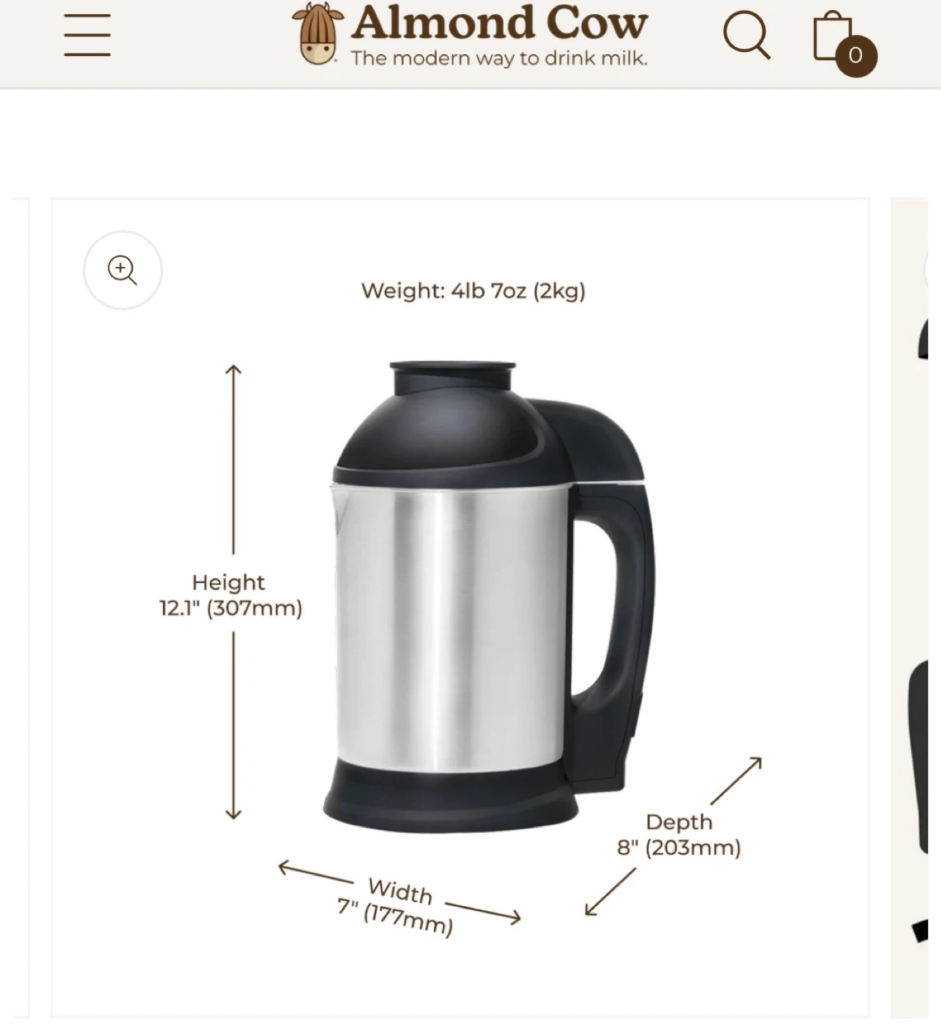 Almond Cow Plant-Based Milk Maker - photo 2
