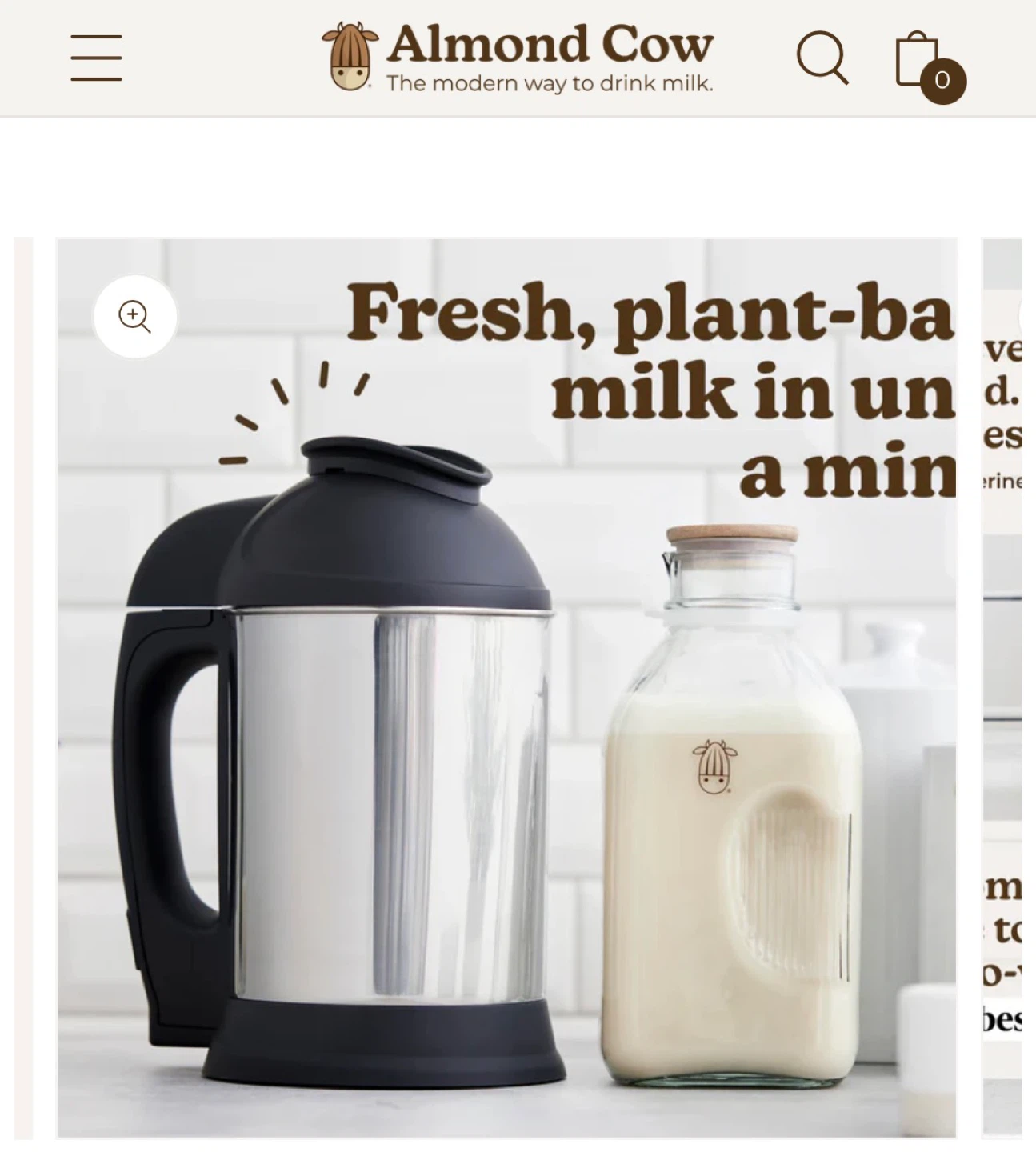 Almond Cow Plant-Based Milk Maker