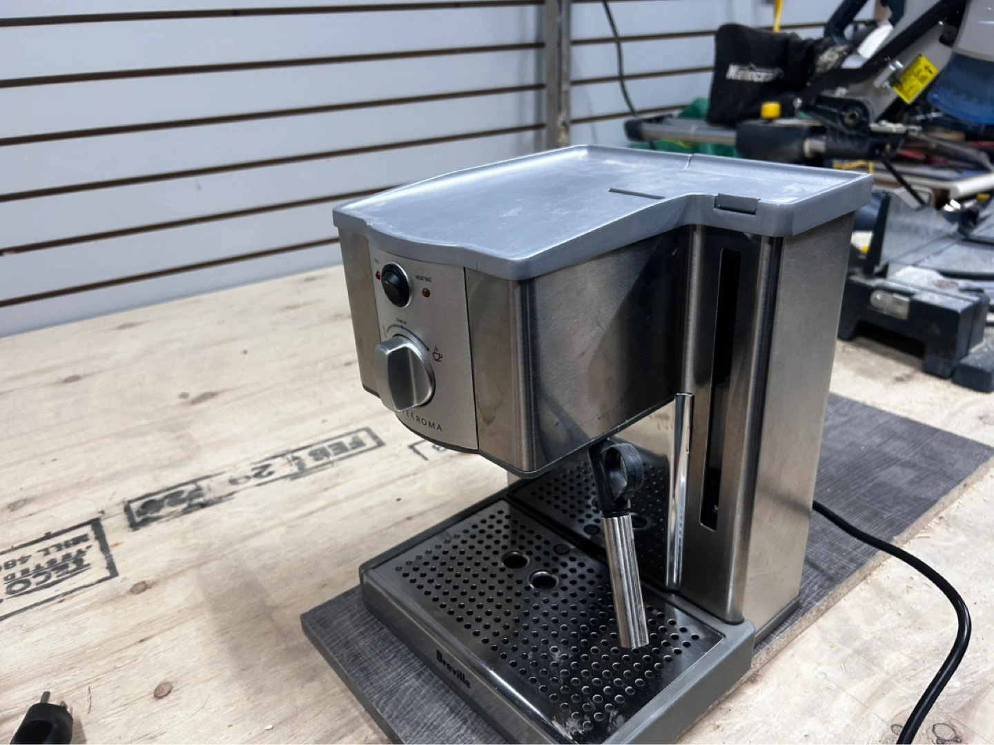 Breville Cafe Roma Espresso Machine - photo 5