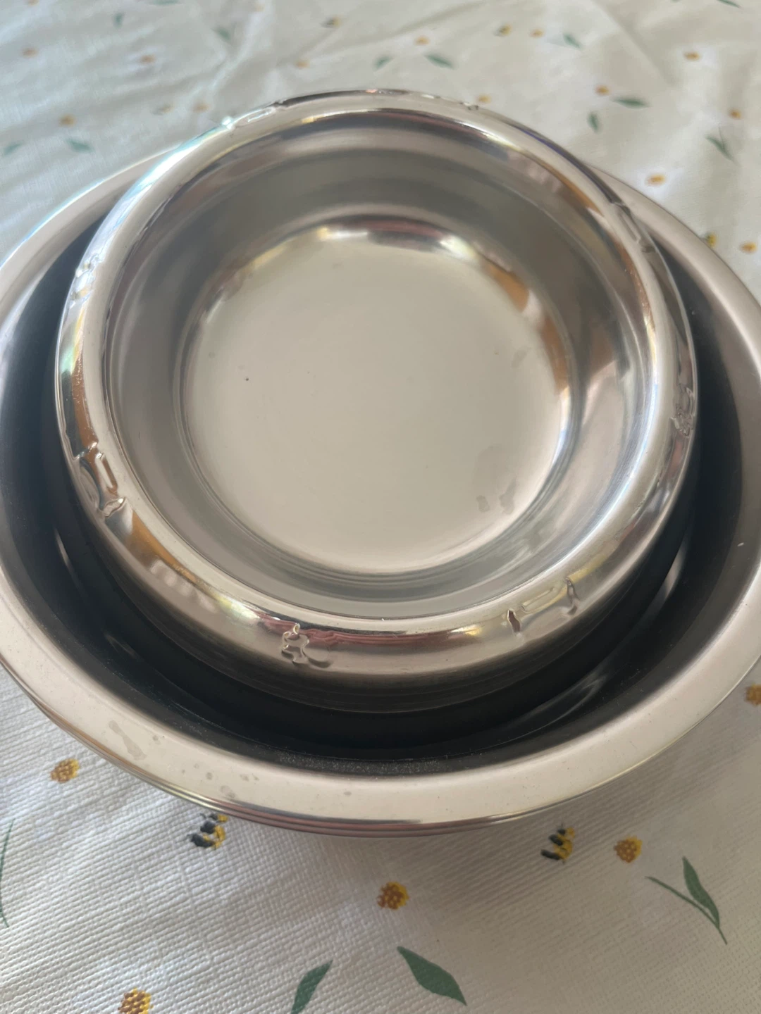 Pet Food Bowls (Set of 3) , + 1 smaller