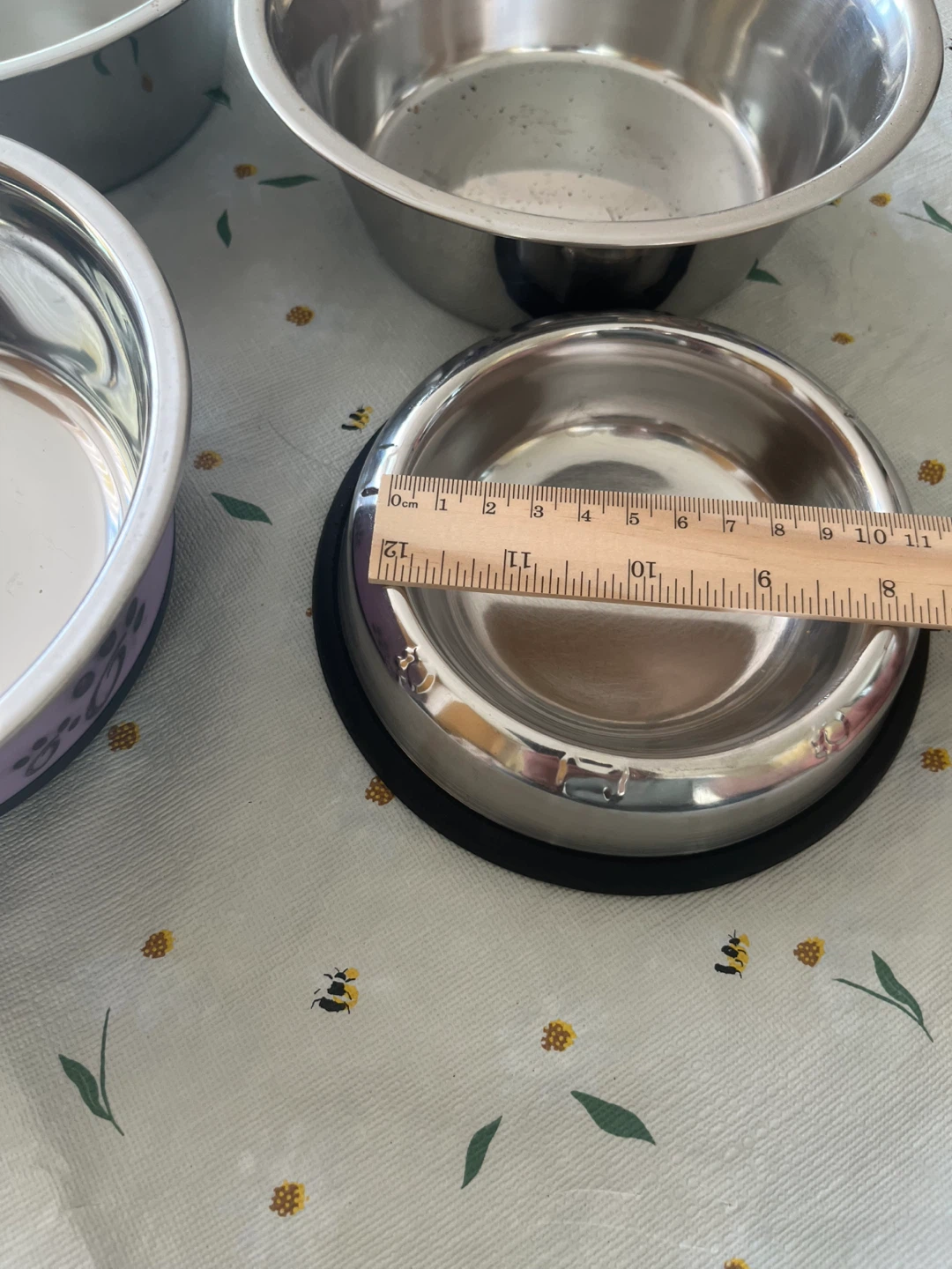 Pet Food Bowls (Set of 3) , + 1 smaller - photo 3