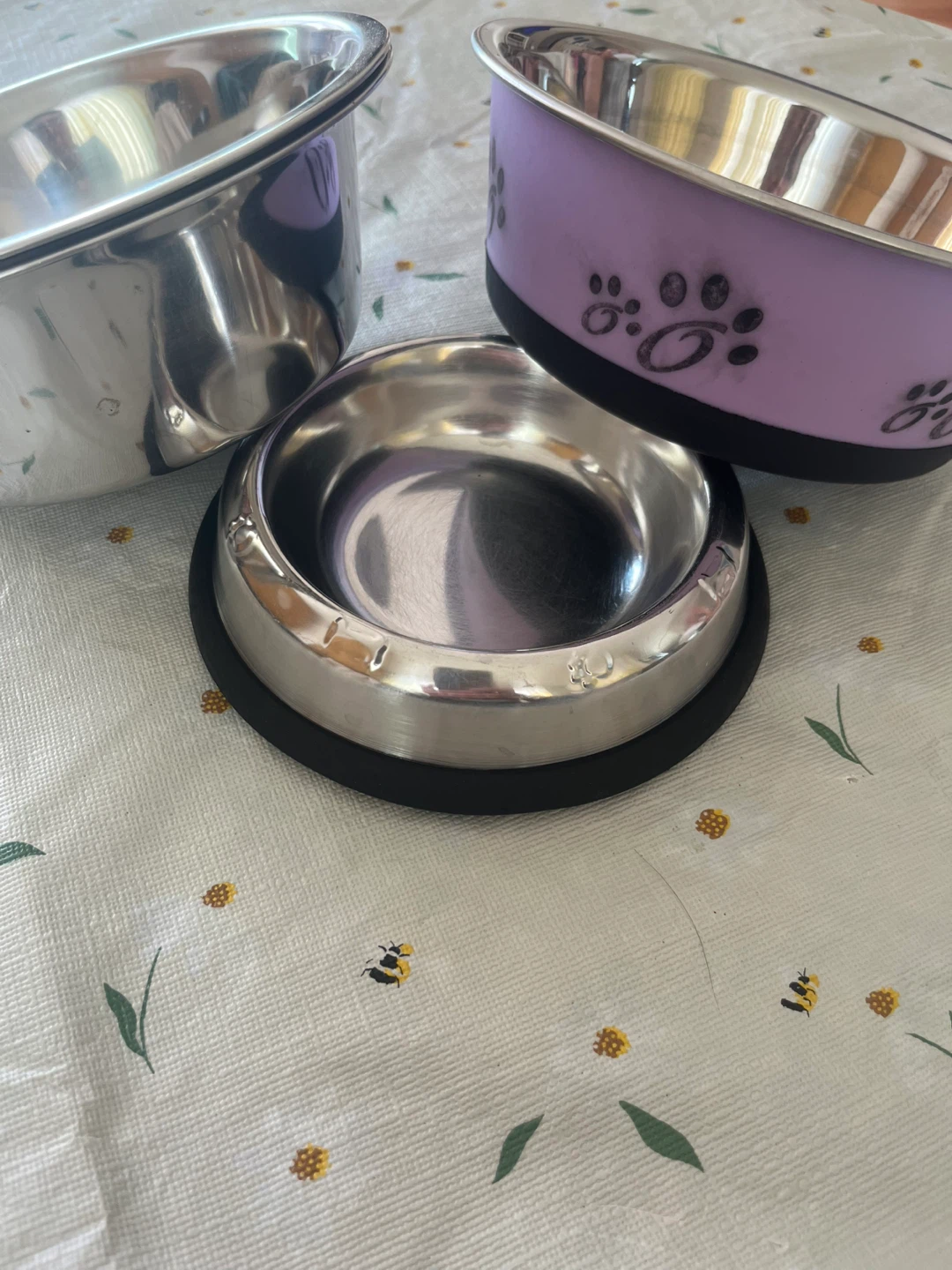 Pet Food Bowls (Set of 3) , + 1 smaller - photo 4