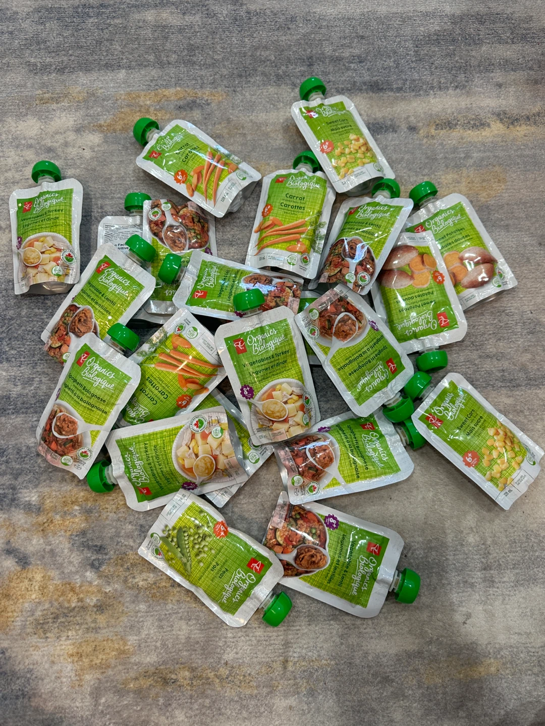 PC Organics Baby Food Pouches - Assorted Flavors