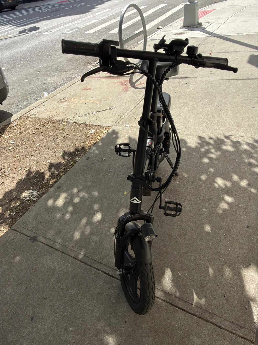 INSDROGN Black Folding Electric Bike - photo 2
