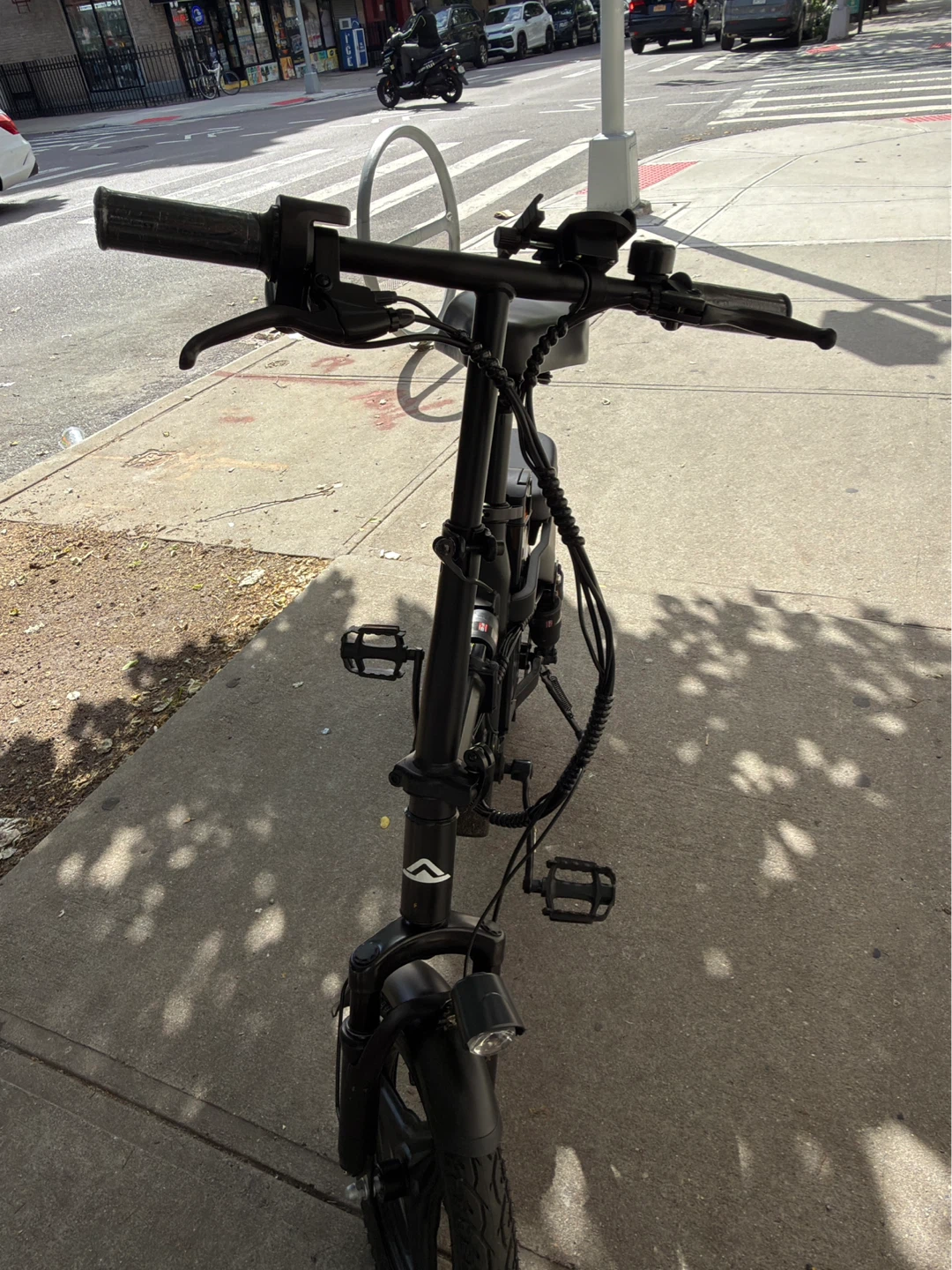 INSDROGN Black Folding Electric Bike - photo 3