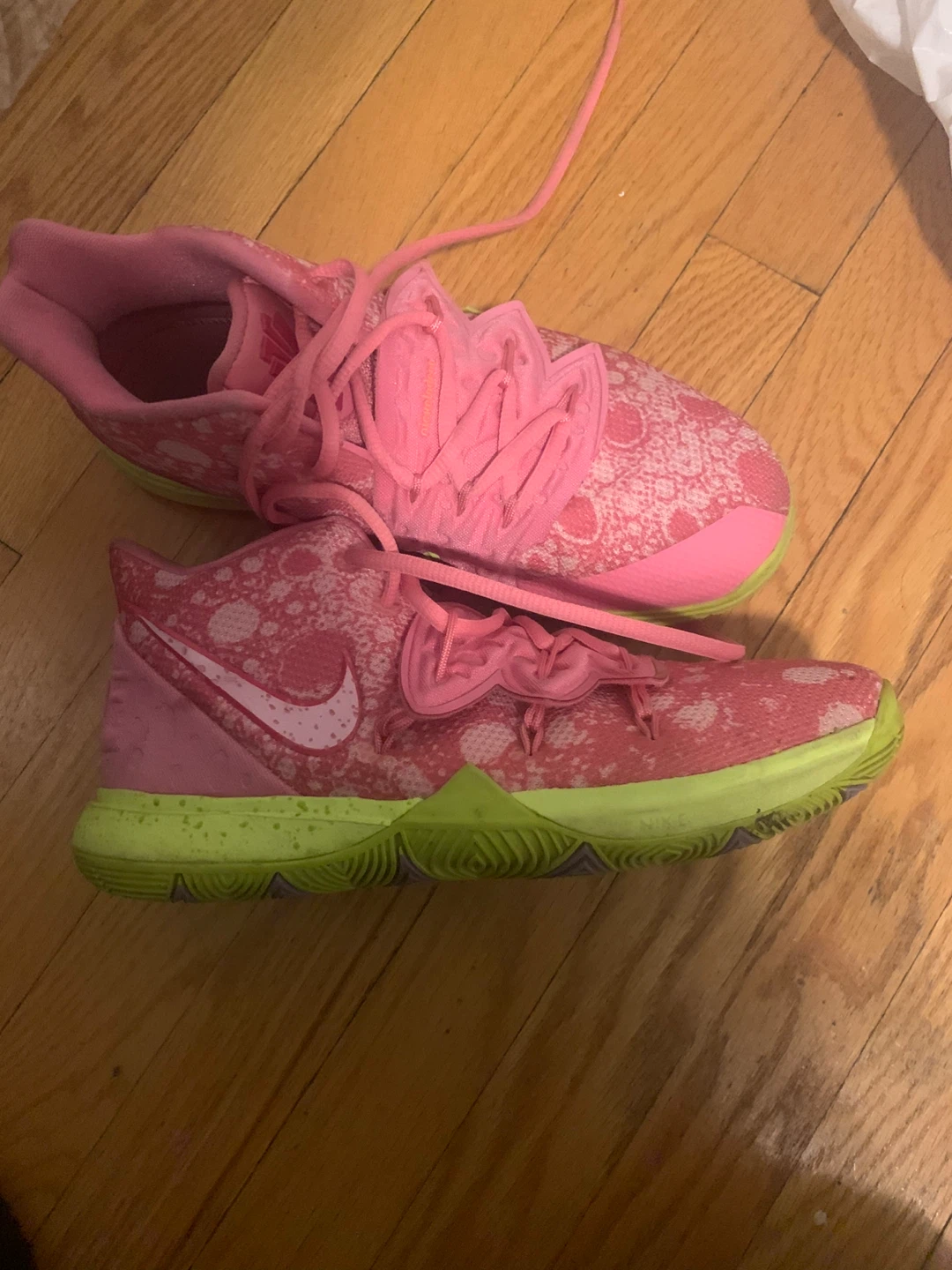 Nike Kyrie 5 Pink White Basketball Shoes