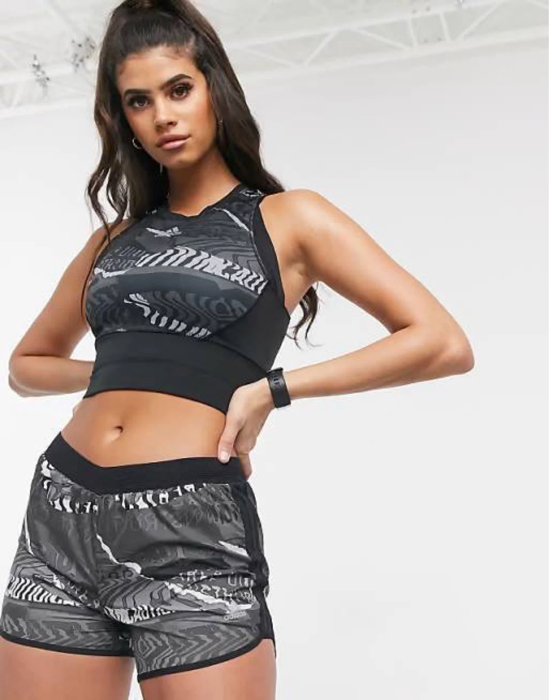 Adidas Training Crop Top - size L - photo 2