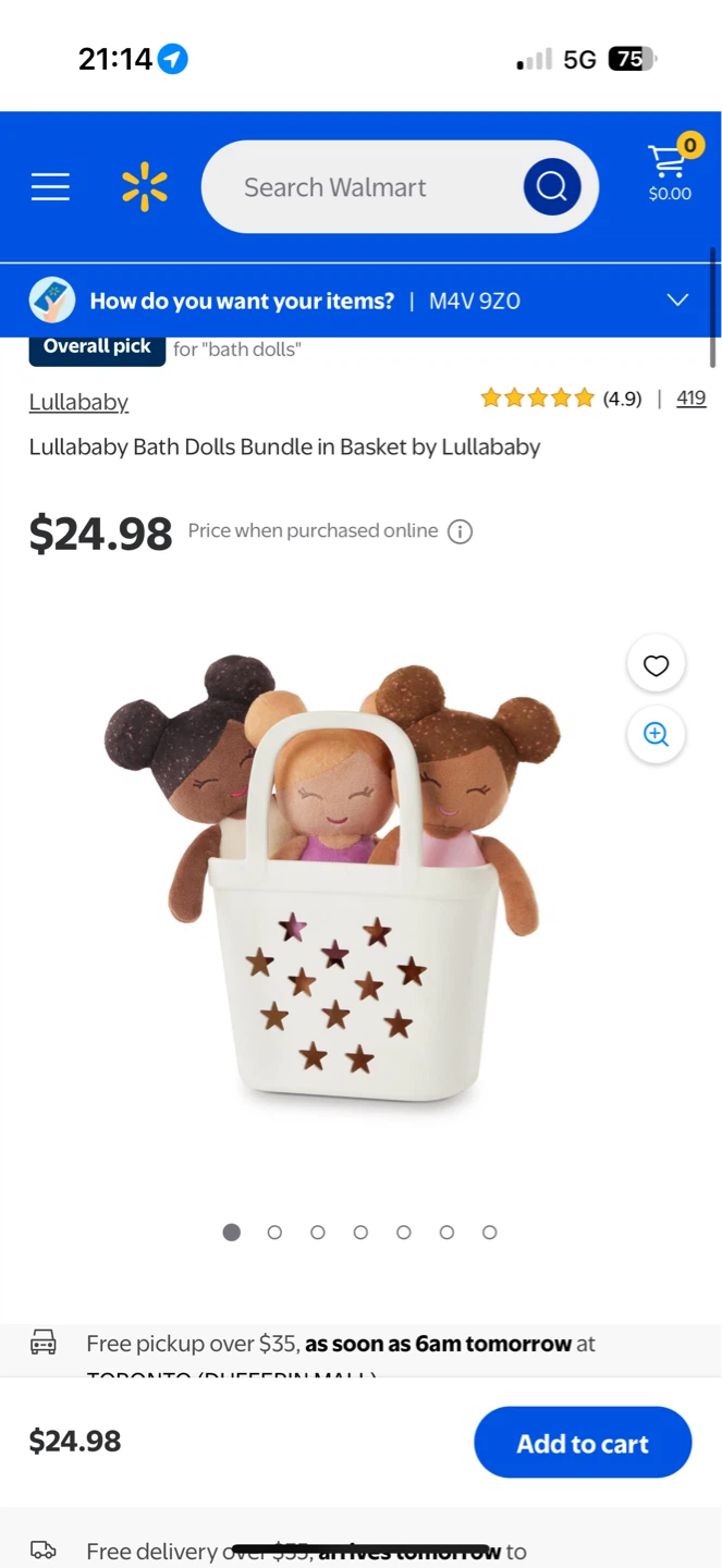 Lullababy Bath Dolls Bundle in Basket - photo 2