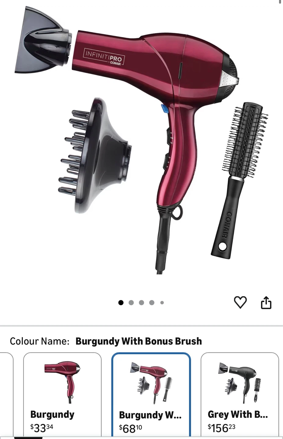 Conair InfinitiPRO Hair Dryer