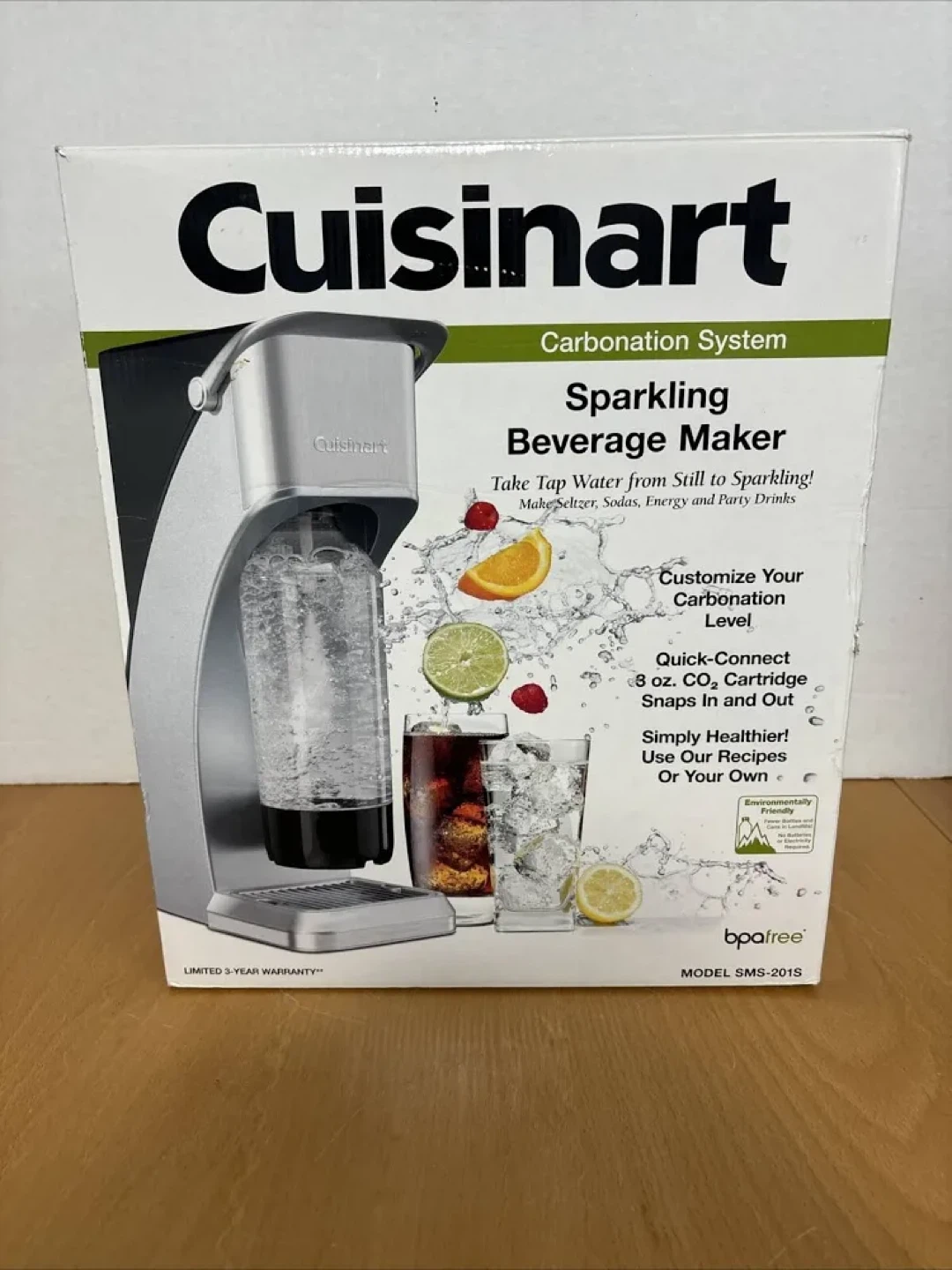 Cuisinart Sparkling Beverage Maker SMS-201S