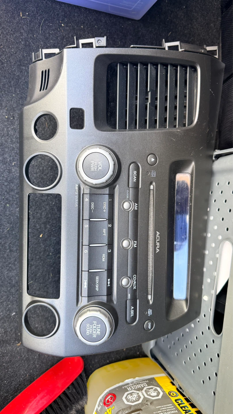Acura Car Stereo Dash Panel Vent Assembly