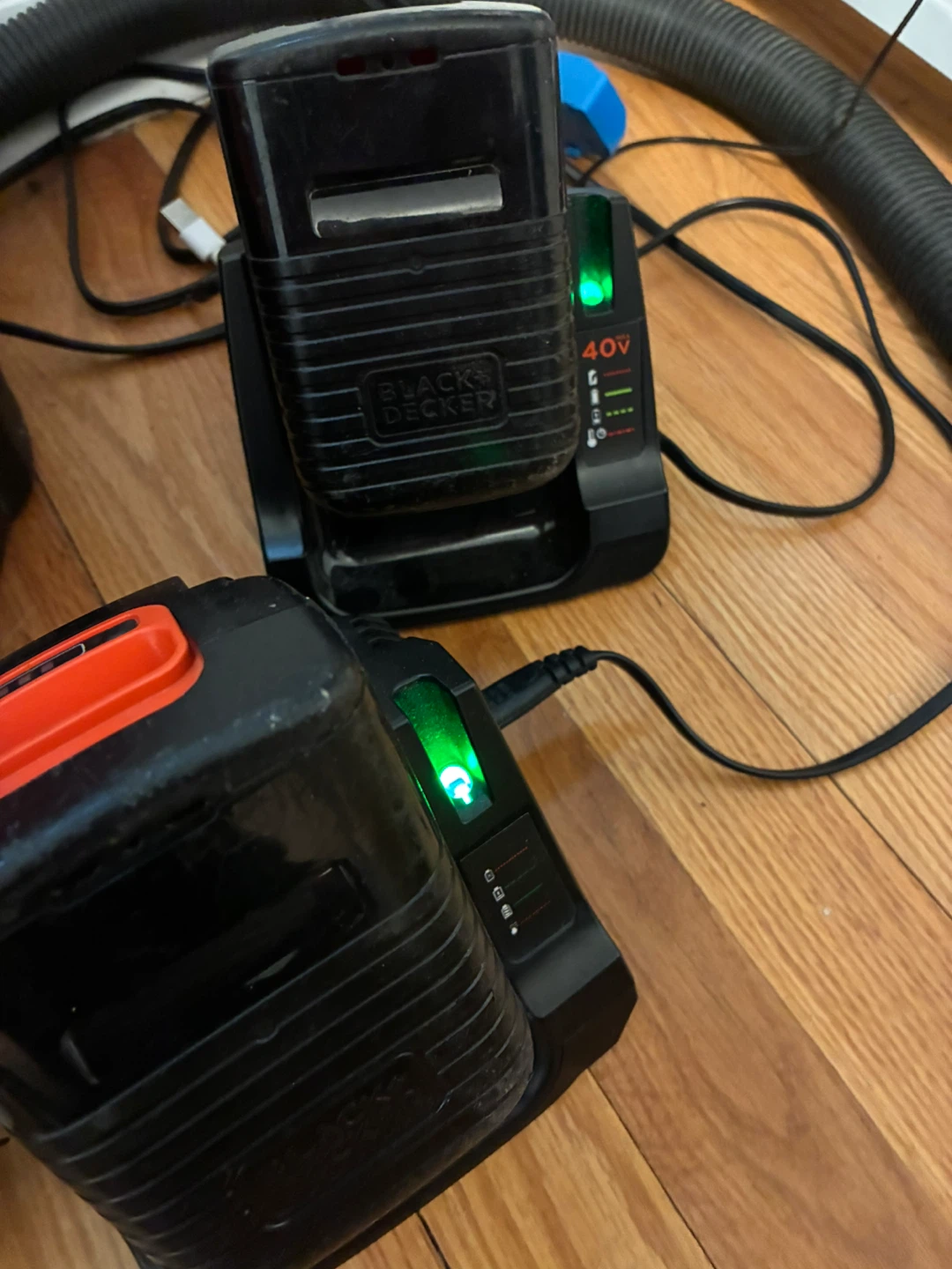 Black & Decker 40V Lithium-Ion Batteries (2) with Chargers