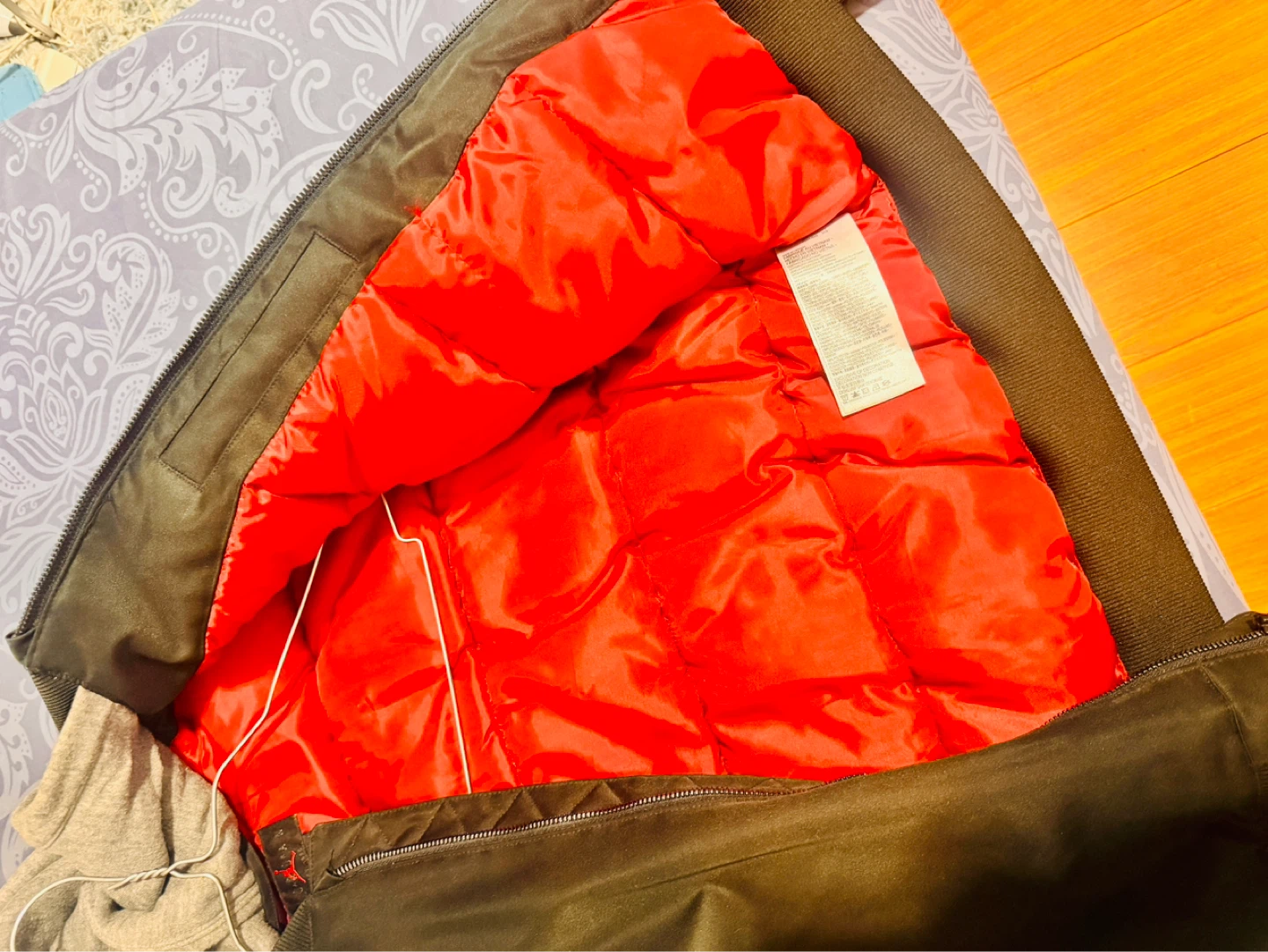 Jordan Bomber Jacket with Hood - photo 2