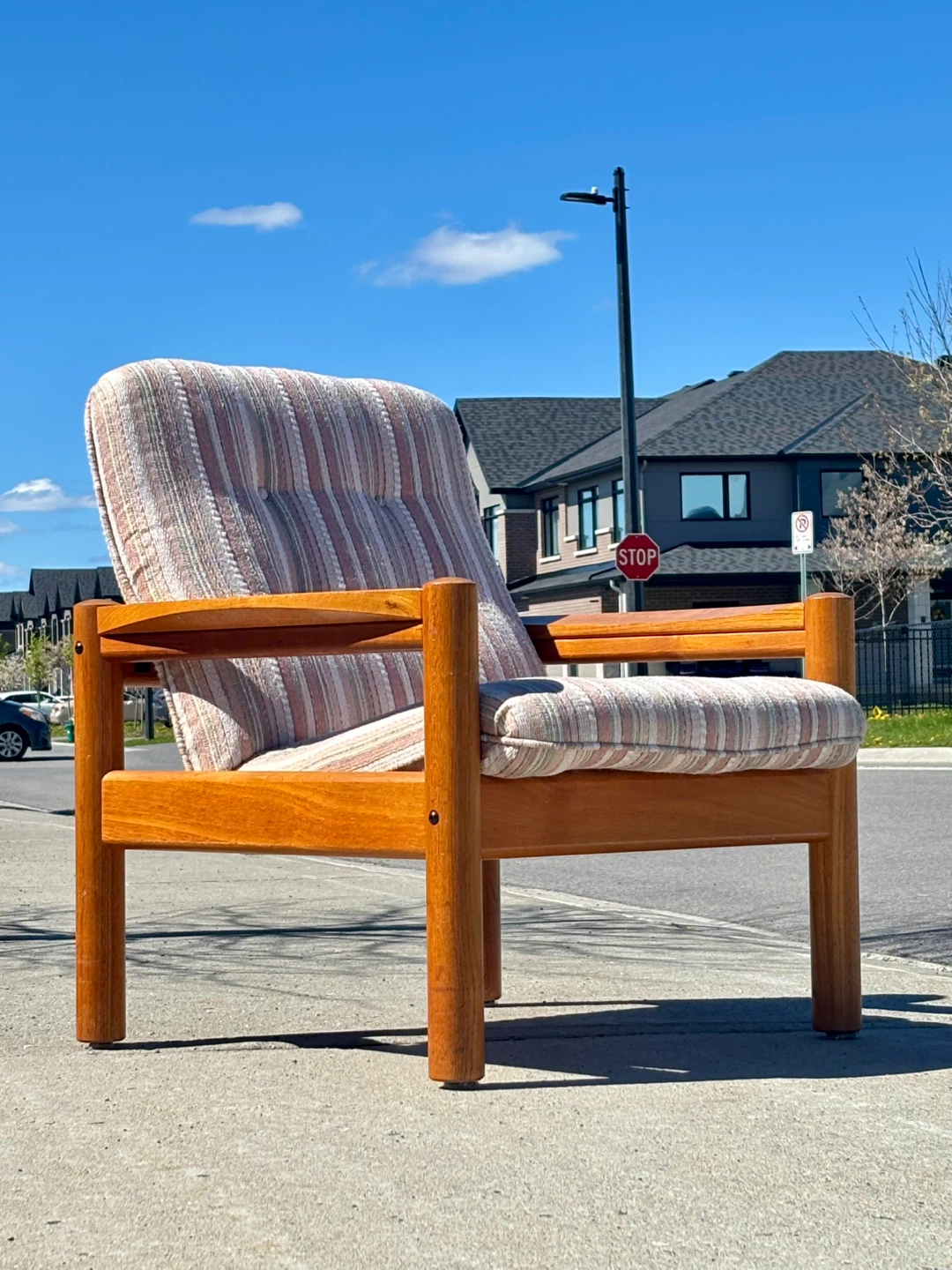 Mid Century Danish Teak Lounge Chair