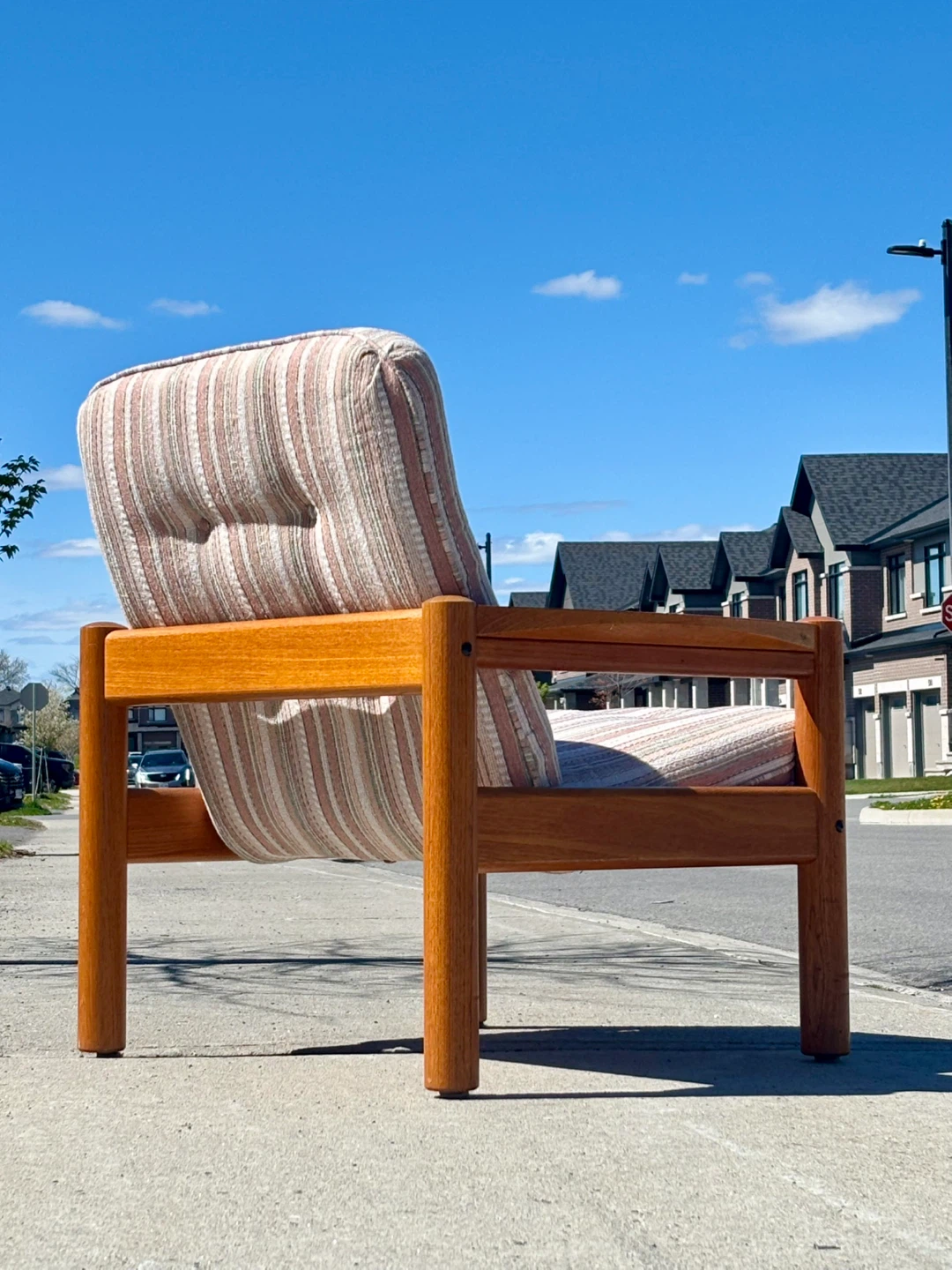 Mid Century Danish Teak Lounge Chair - photo 4