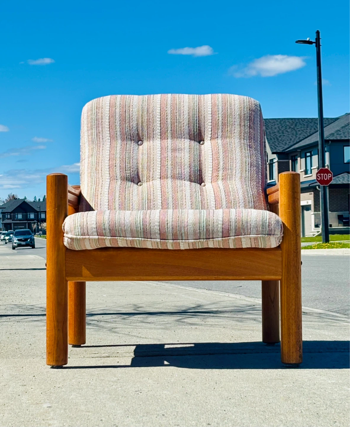 Mid Century Danish Teak Lounge Chair - photo 3
