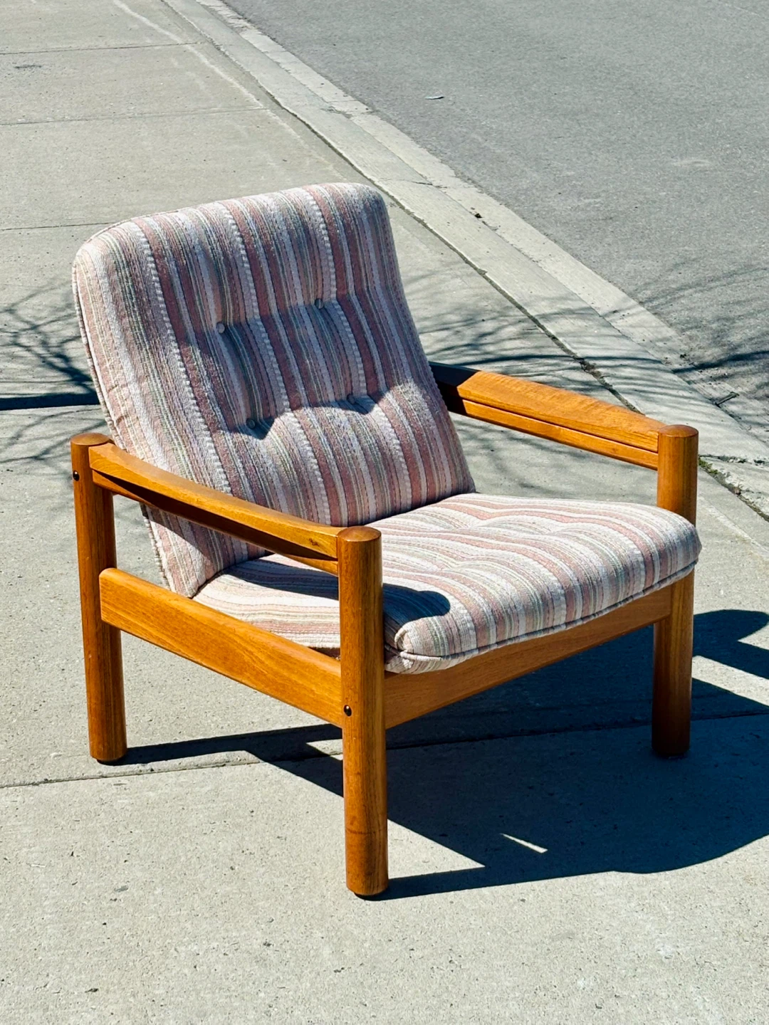 Mid Century Danish Teak Lounge Chair - photo 2