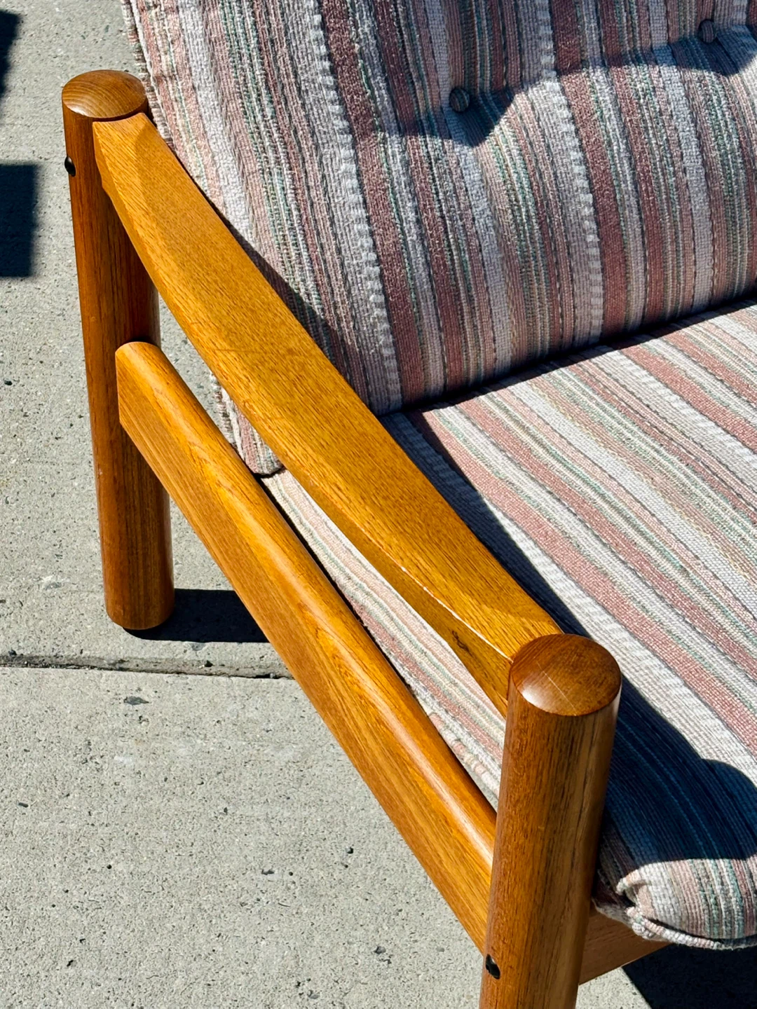 Mid Century Danish Teak Lounge Chair - photo 5