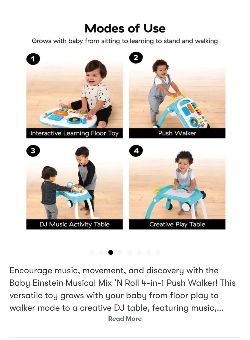 Baby Einstein 4-in-1 Push Walker - photo 4