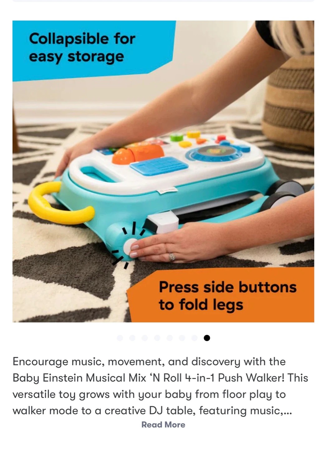 Baby Einstein 4-in-1 Push Walker - photo 3