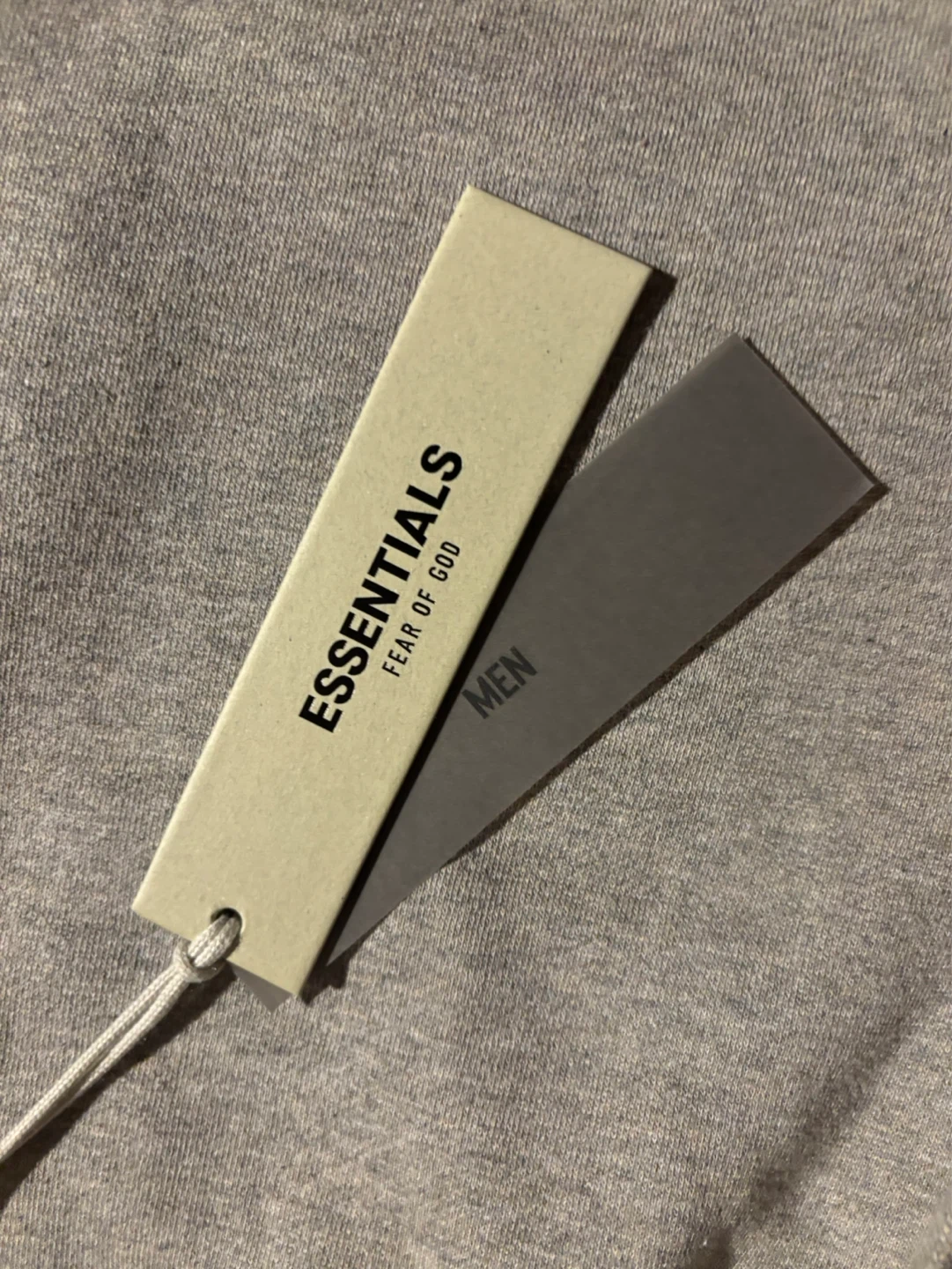 ESSENTIALS Fear of God Grey Sweat Shorts - photo 3