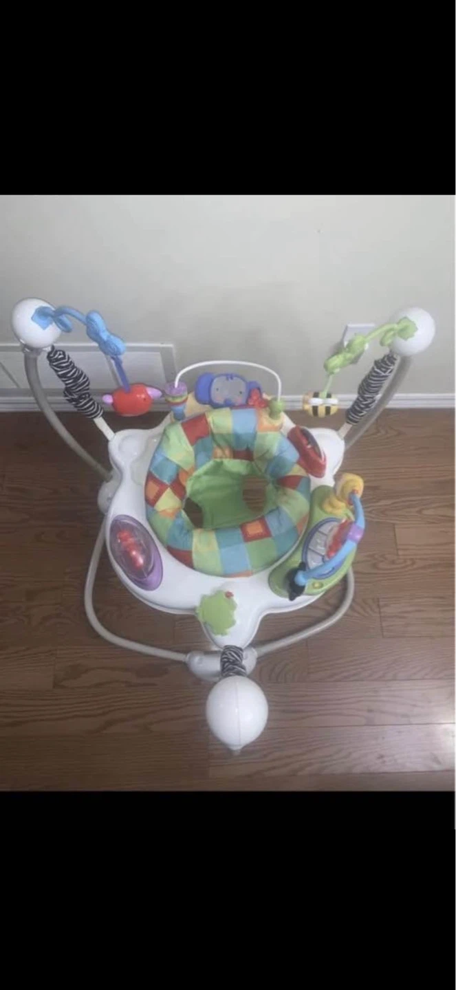 Play Bouncer with Hanging Toys for Babies - photo 2