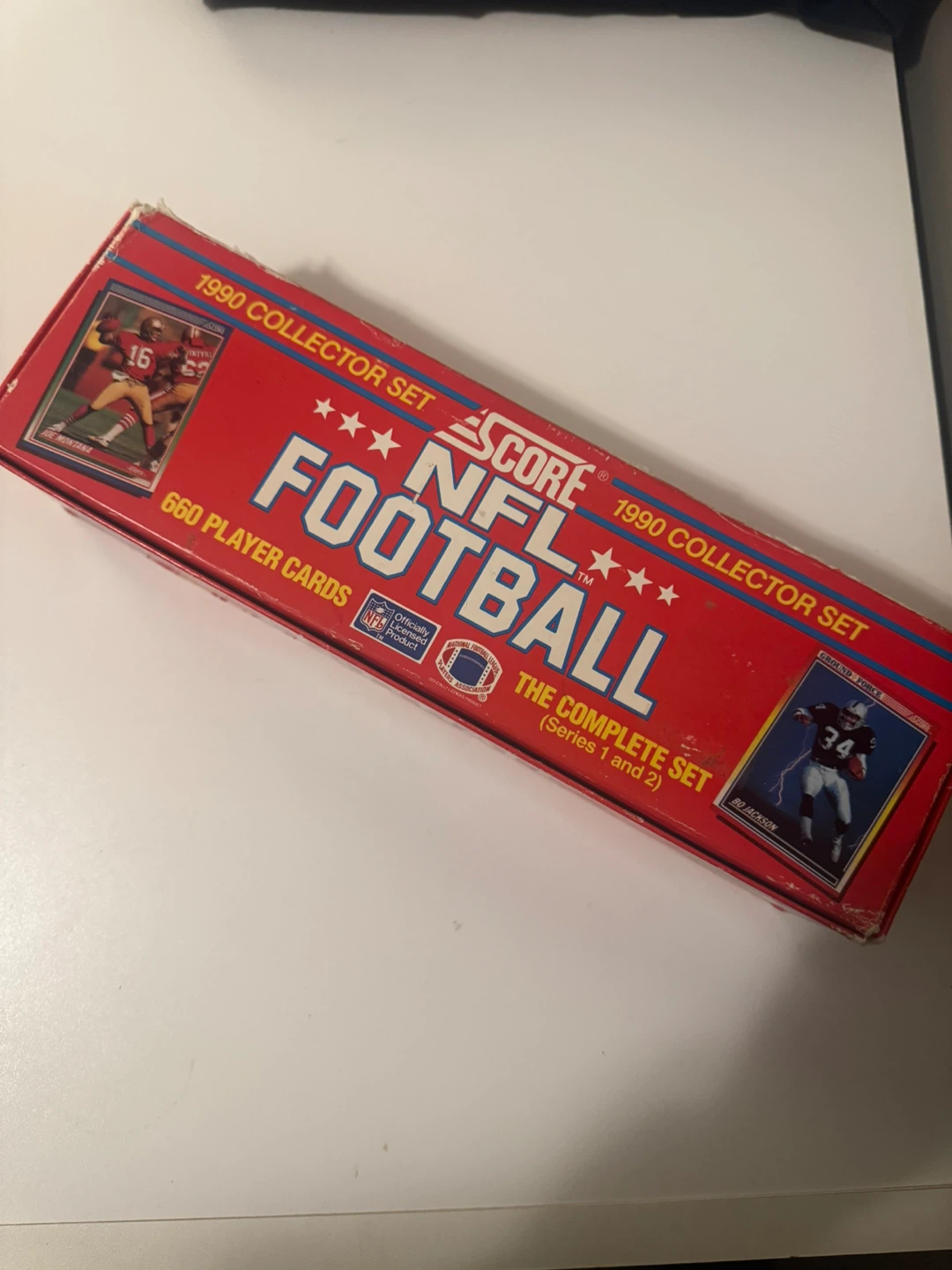 Score 1990 NFL Football Cards