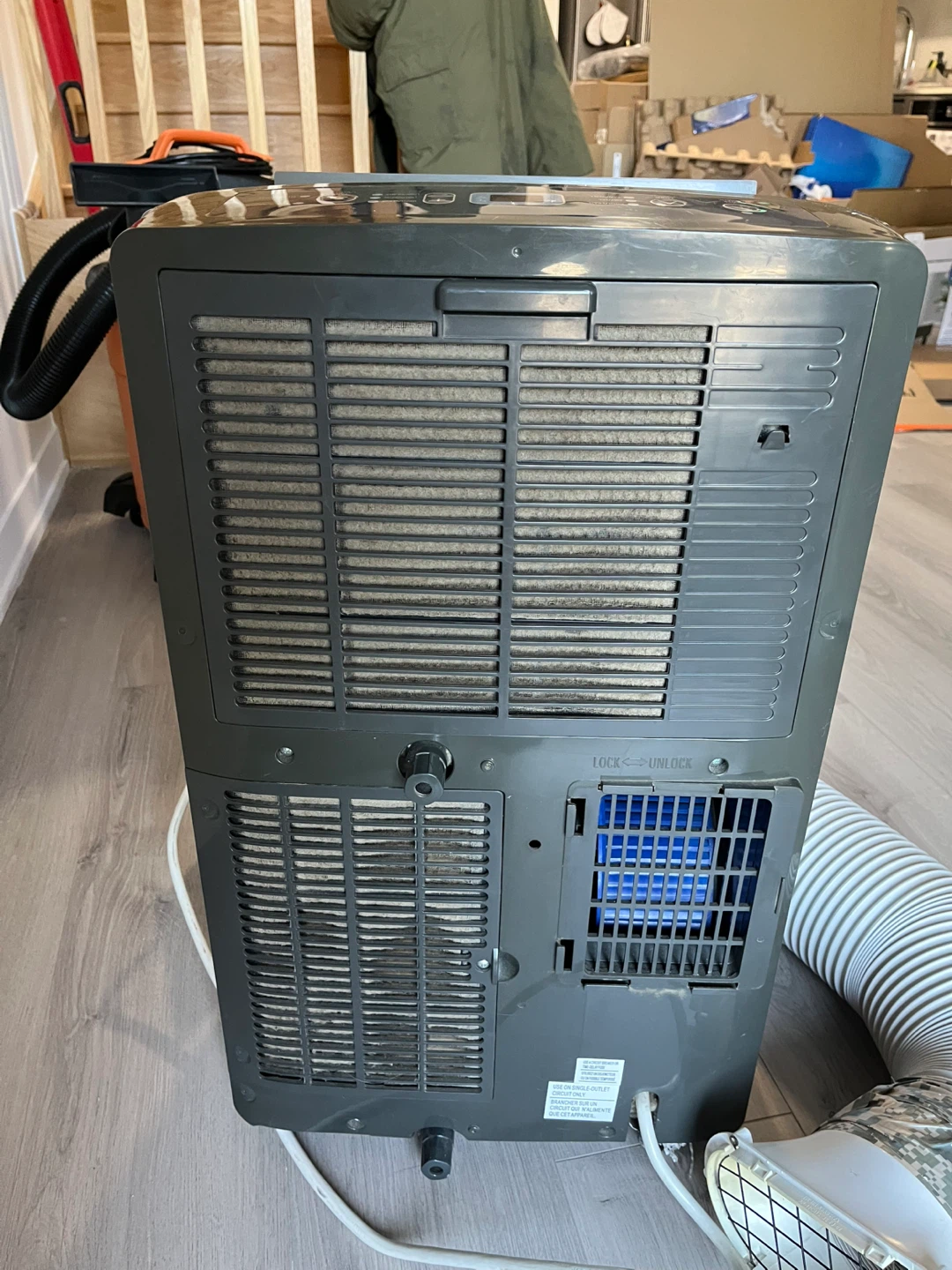 NOMA Portable Air Conditioner with Exhaust Hose - photo 4