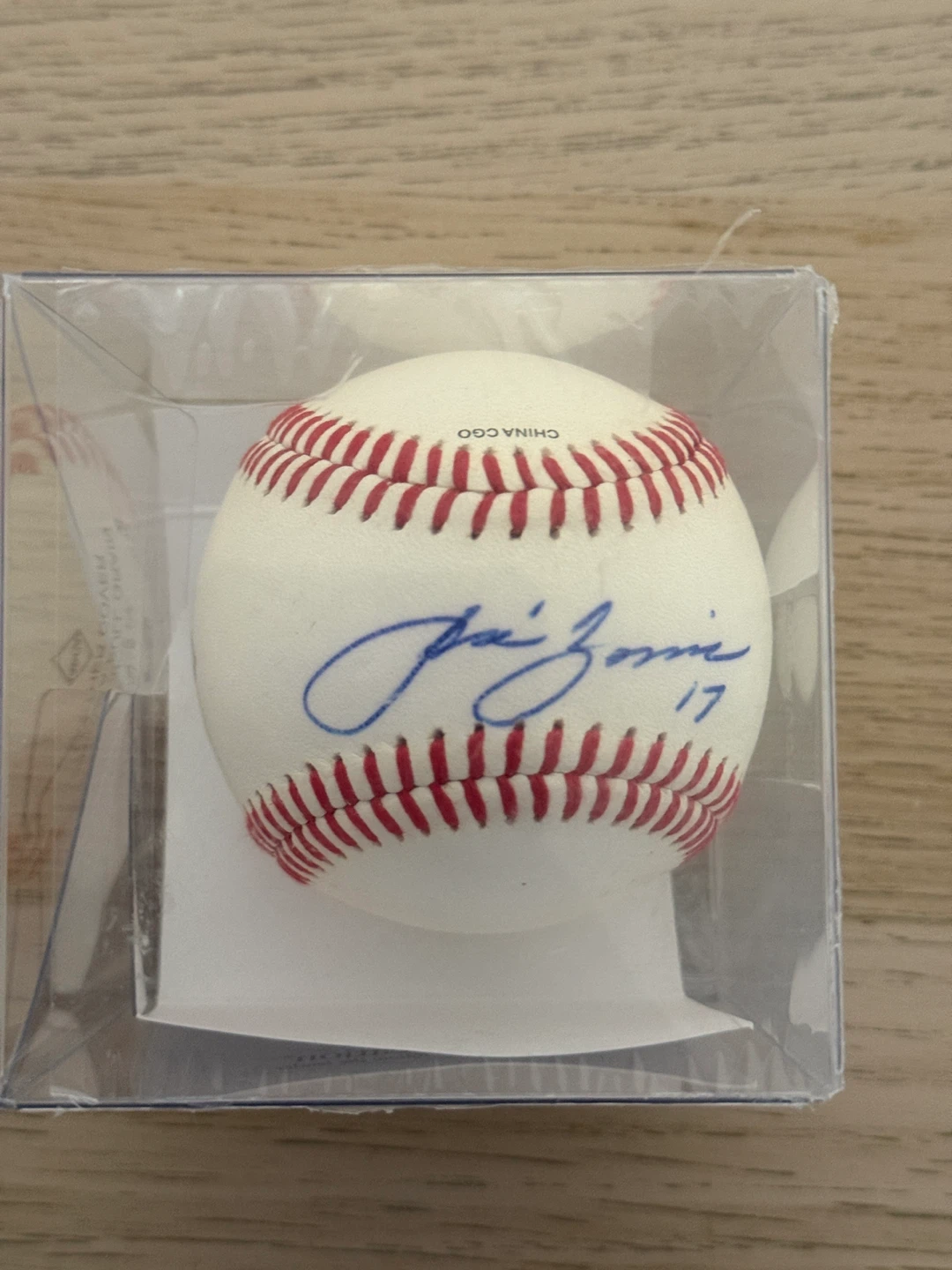 Autographed Baseball Memorabilia