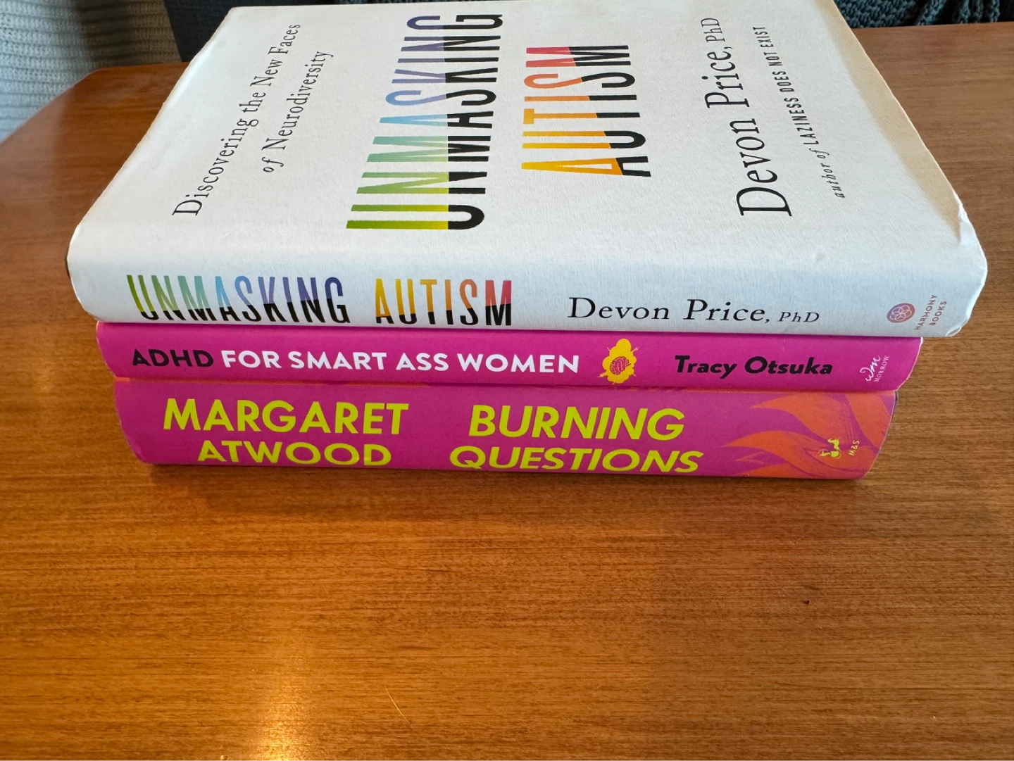Hardcover books, autism, adhd, neurodiversity, Canadian author