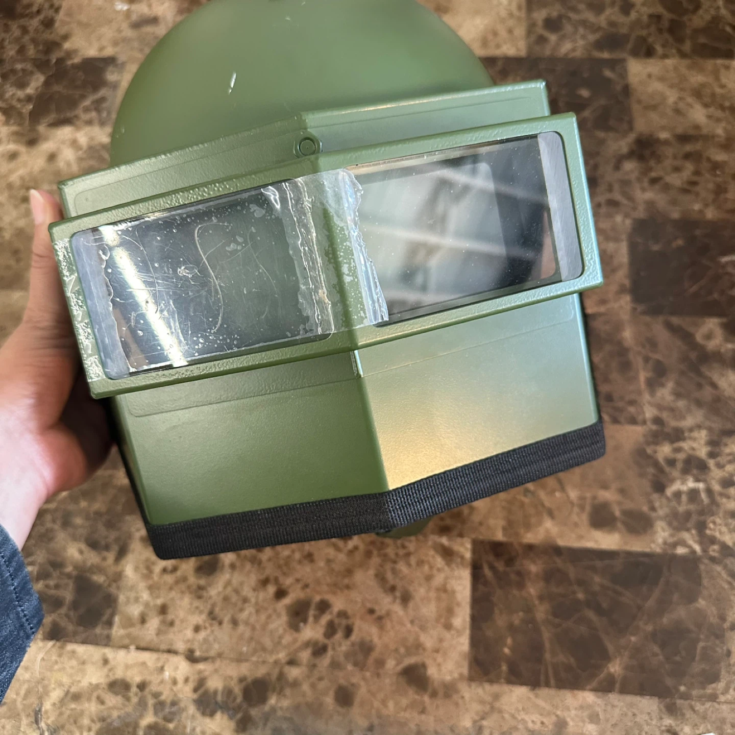 Green Protective Helmet - photo 2