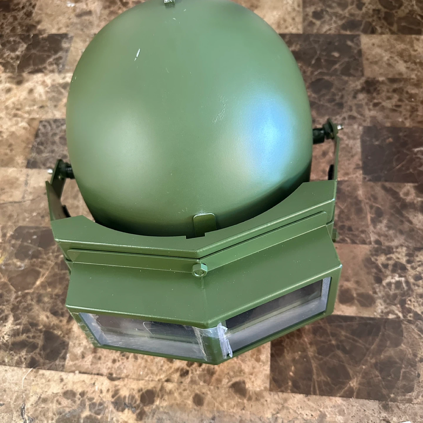 Green Protective Helmet