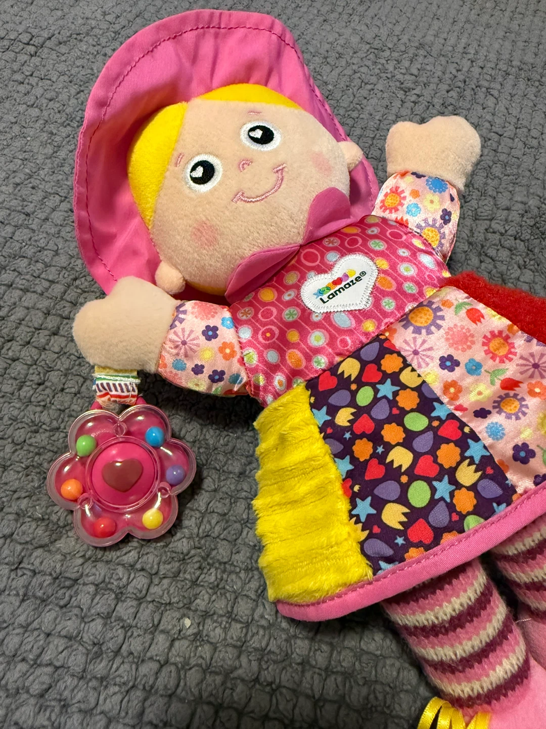Lamaze Soft Cloth Doll with Rattle - photo 5