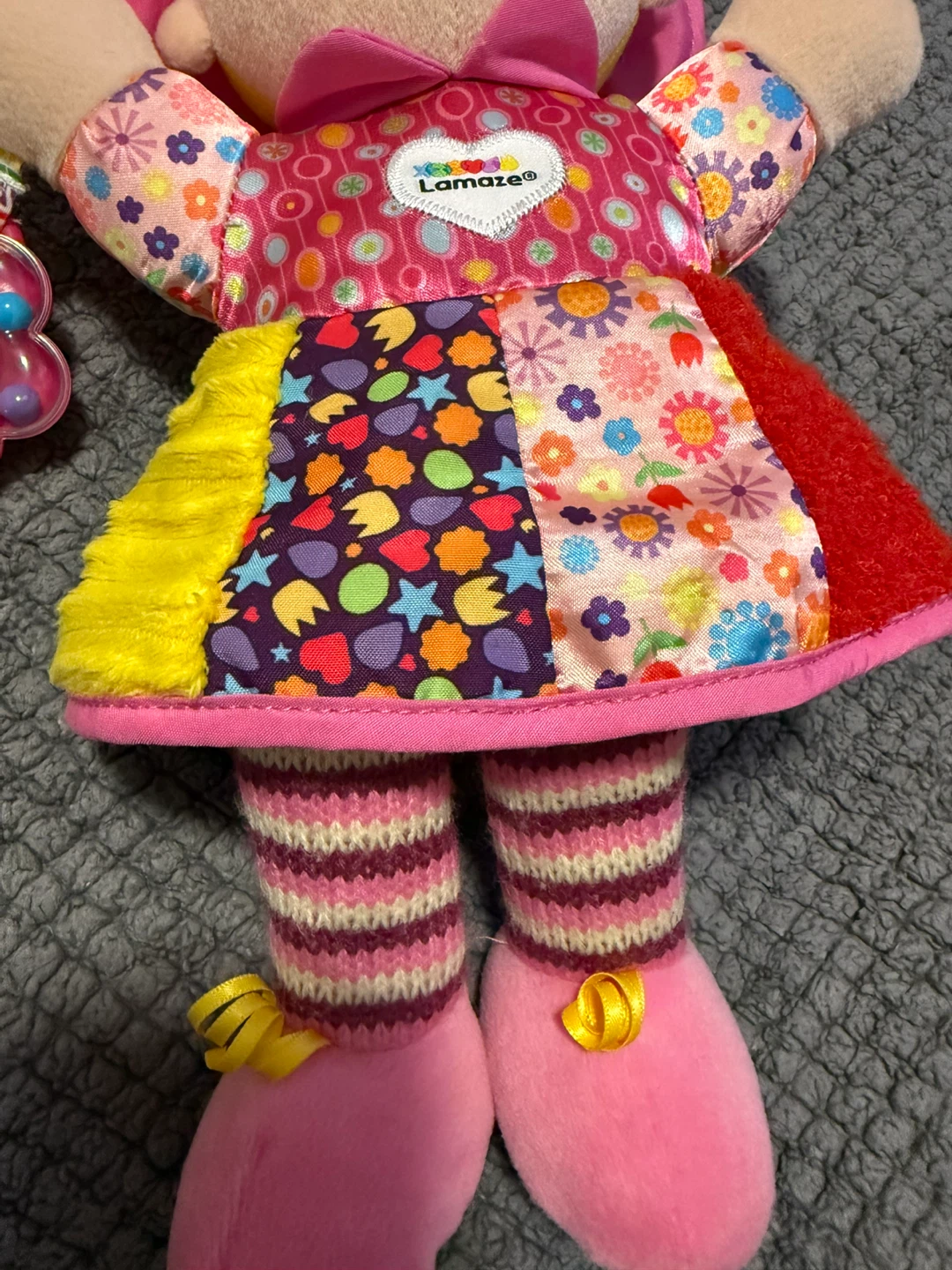 Lamaze Soft Cloth Doll with Rattle - photo 3