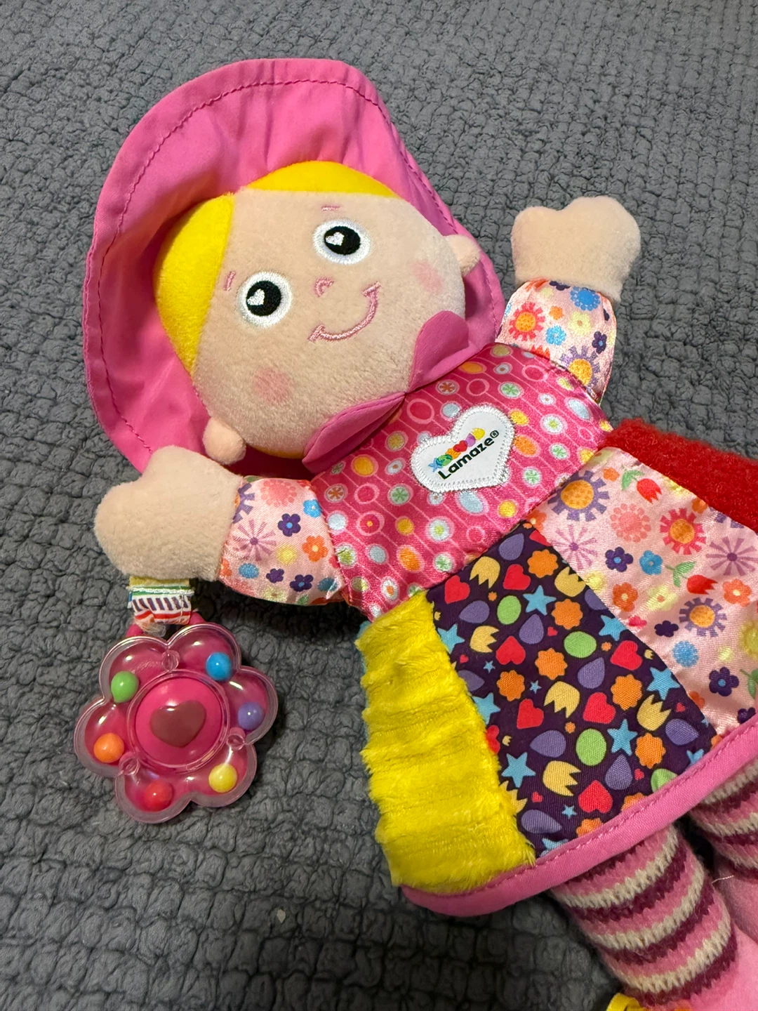 Lamaze Soft Cloth Doll with Rattle - photo 2